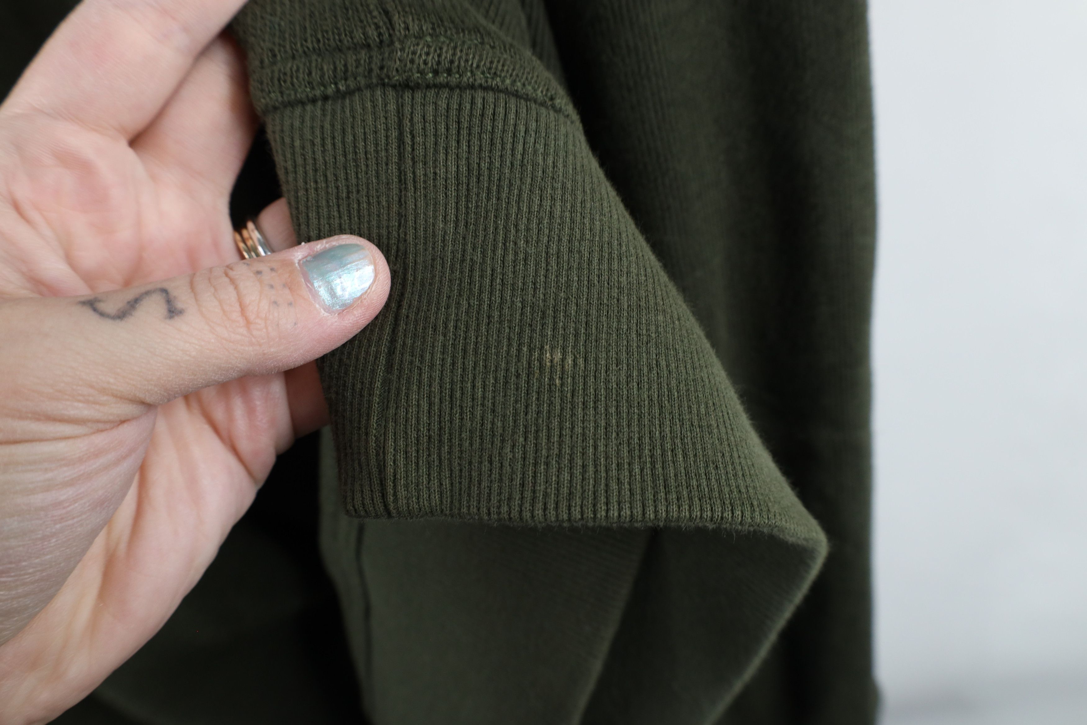 Eddie Bauer × Vintage Vintage Eddie Bauer Ribbed Knit Half Zip Pullover Sweater Size US XL / EU 56 / 4 - 5 Thumbnail