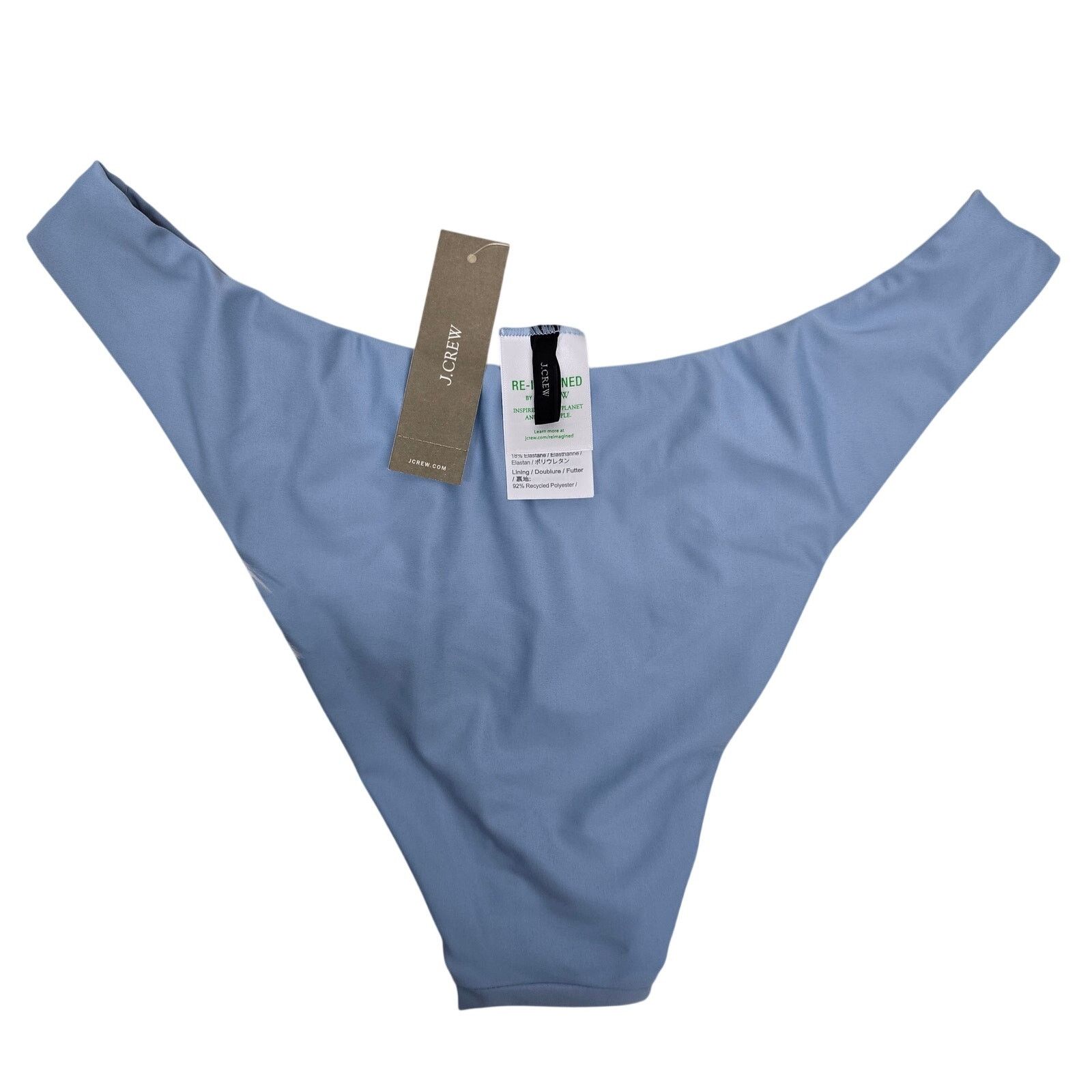 J.Crew NWT J. Crew Curved Waist Cheeky Bikini Bottoms Size S Size ONE SIZE - 5 Thumbnail