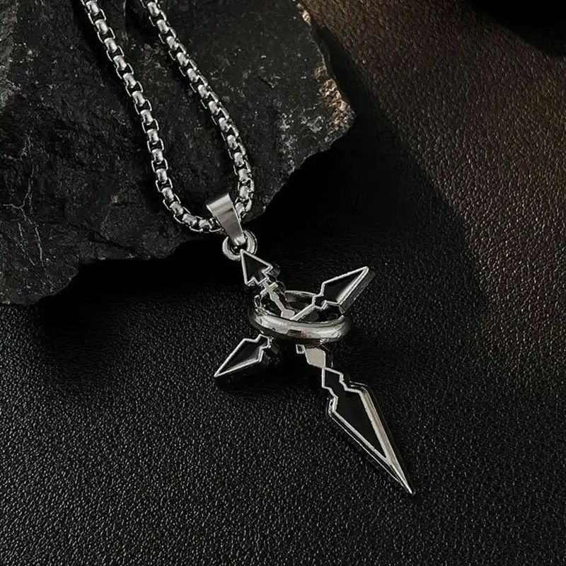 Jewelry × Vintage New Personalised Cross Pendant Necklaces Size ONE SIZE - 1 Thumbnail