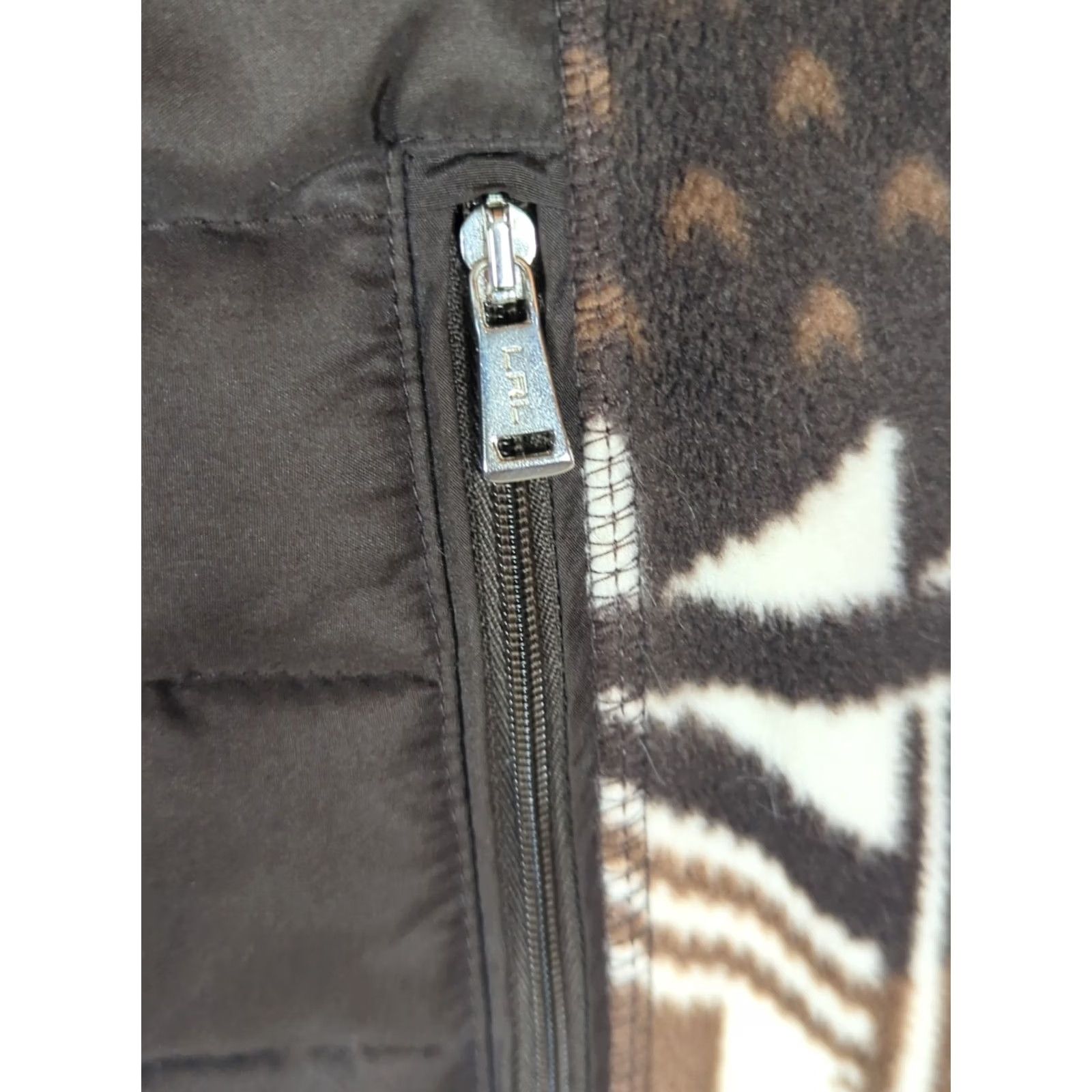 Ralph Lauren Ralph Lauren Active Tribal Aztec Full Zip Fleece Brown Quilted Jacket Women XL Size XL / US 12-14 / IT 48-50 - 6 Thumbnail
