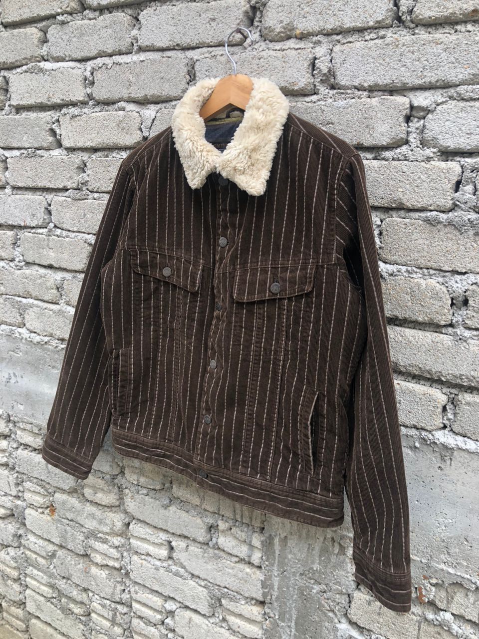 Smith's American × Vintage Vintage Smiths American Coduroy Sherpa Jacket Size US M / EU 48-50 / 2 - 5 Thumbnail