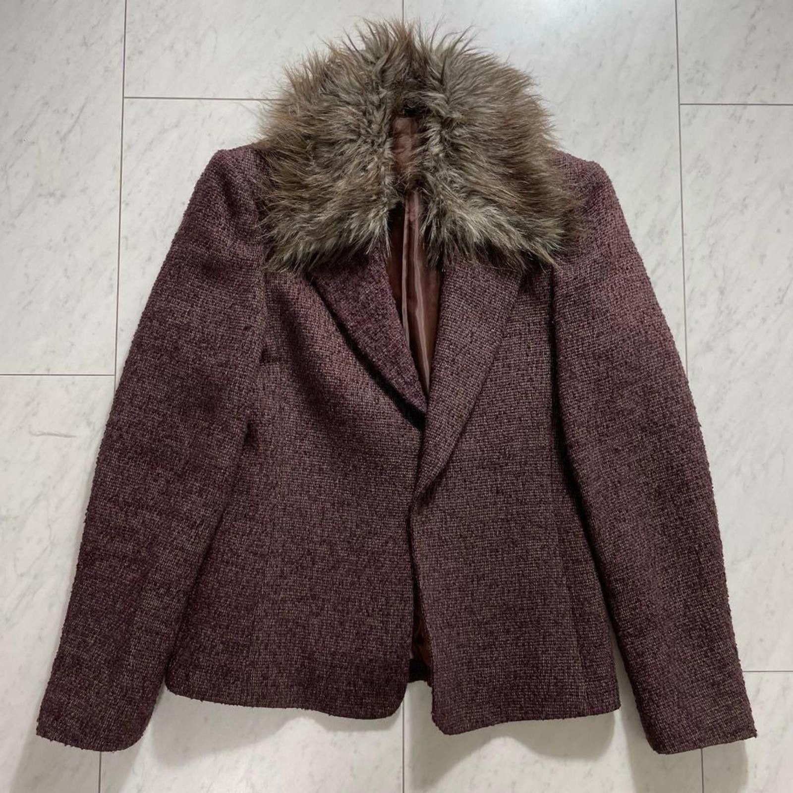 Jean Paul Gaultier Jean Paul Gaultier - 90s Two-Piece Skirt Suit with Faux Fur Size M / US 6-8 / IT 42-44 - 2 Thumbnail