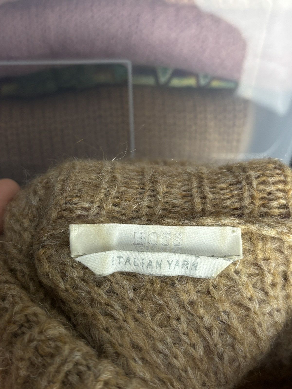 Hugo Boss Hugo Boss Alpaca Wool Turtleneck Sweater Size M / US 6-8 / IT 42-44 - 5 Thumbnail