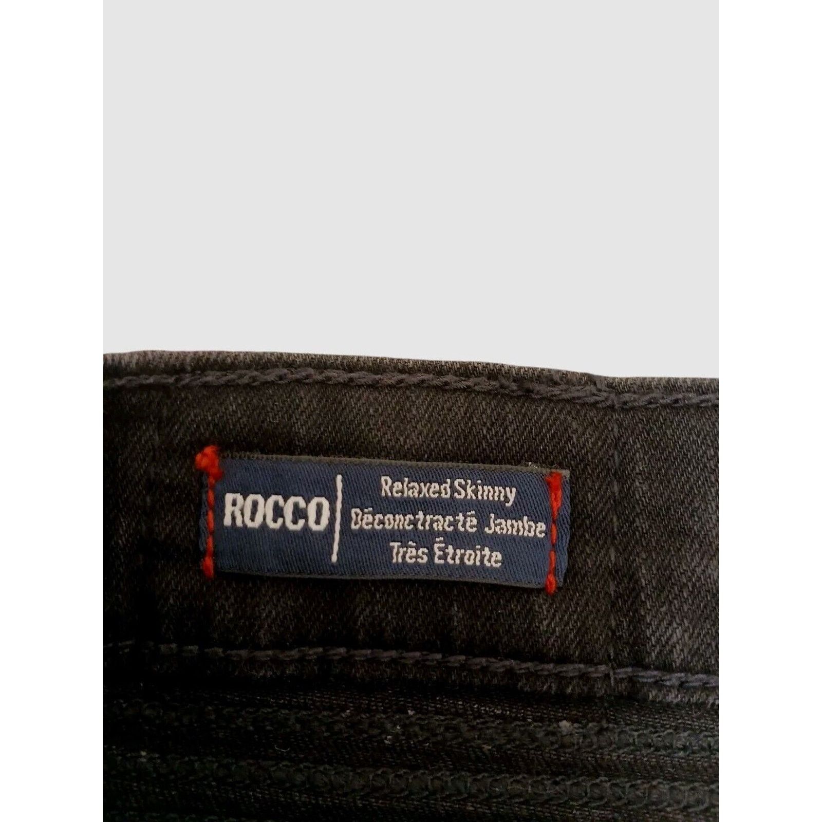 True Religion True Religion ROCCO MOTO Relaxed Skinny Jeans Sz 32 Black Size US 32 / EU 48 - 18 Thumbnail