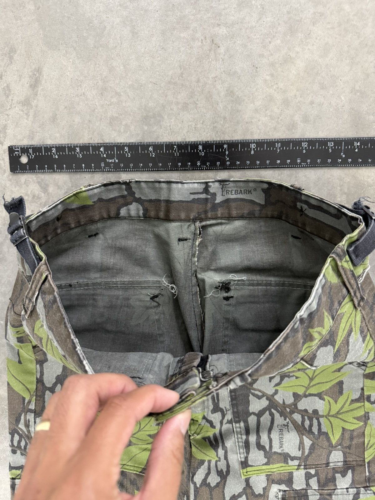 Realtree Realtree camo military pants Vintage 90s USA Cargos Green 30 Size US 30 / EU 46 - 3 Thumbnail