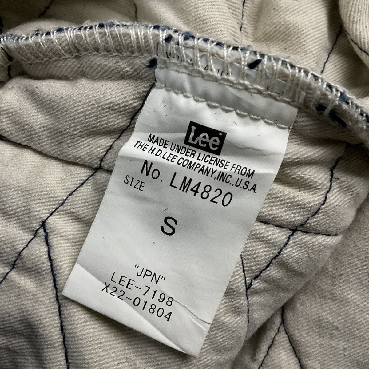 Lee × Vintage LEE UNION OUTEWEAR Size US S / EU 44-46 / 1 - 6 Thumbnail