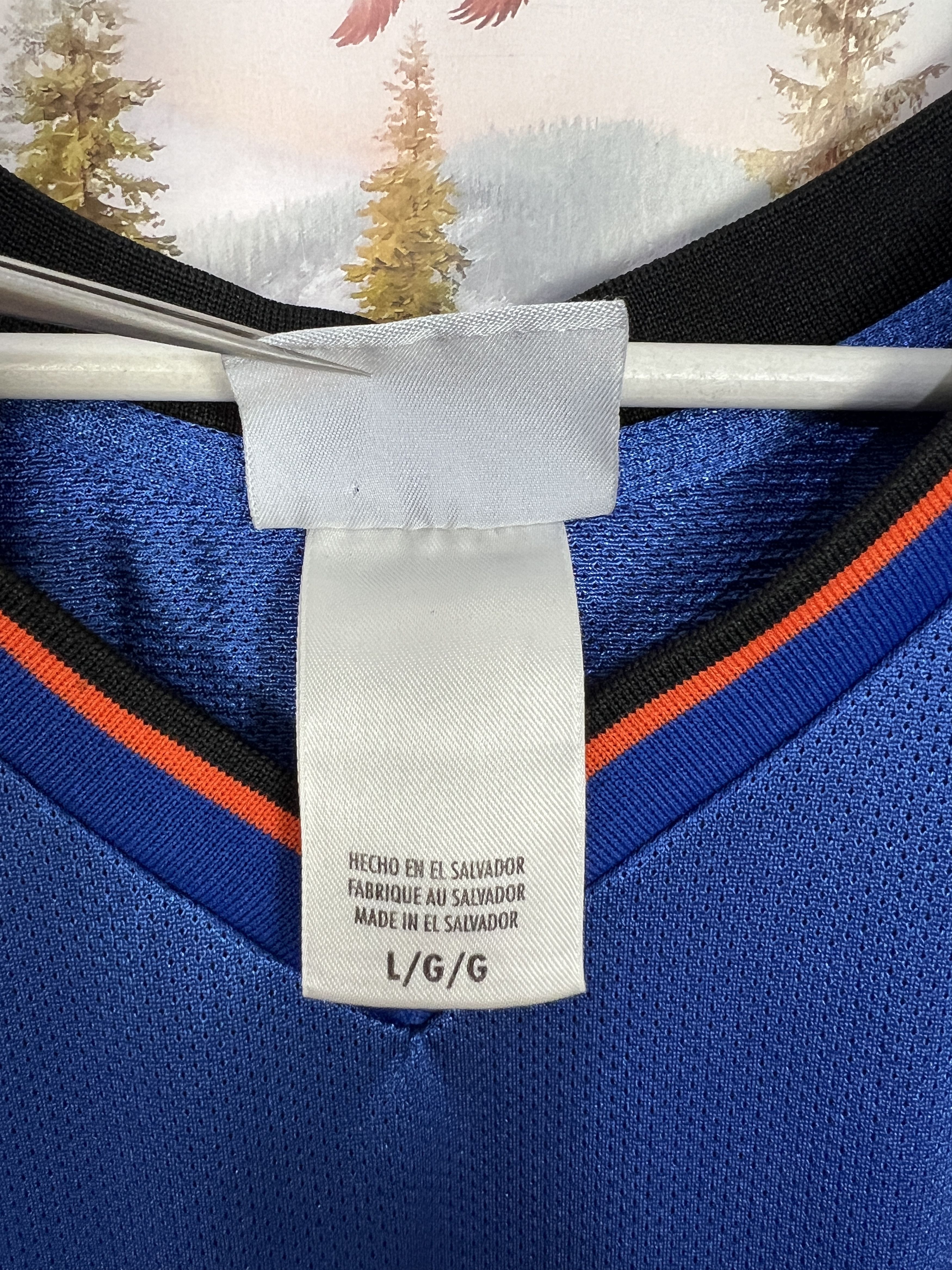Reebok Vintage Reebok New York Knicks #8 Sprewell NBA Jersey Size US L / EU 52-54 / 3 - 7 Thumbnail