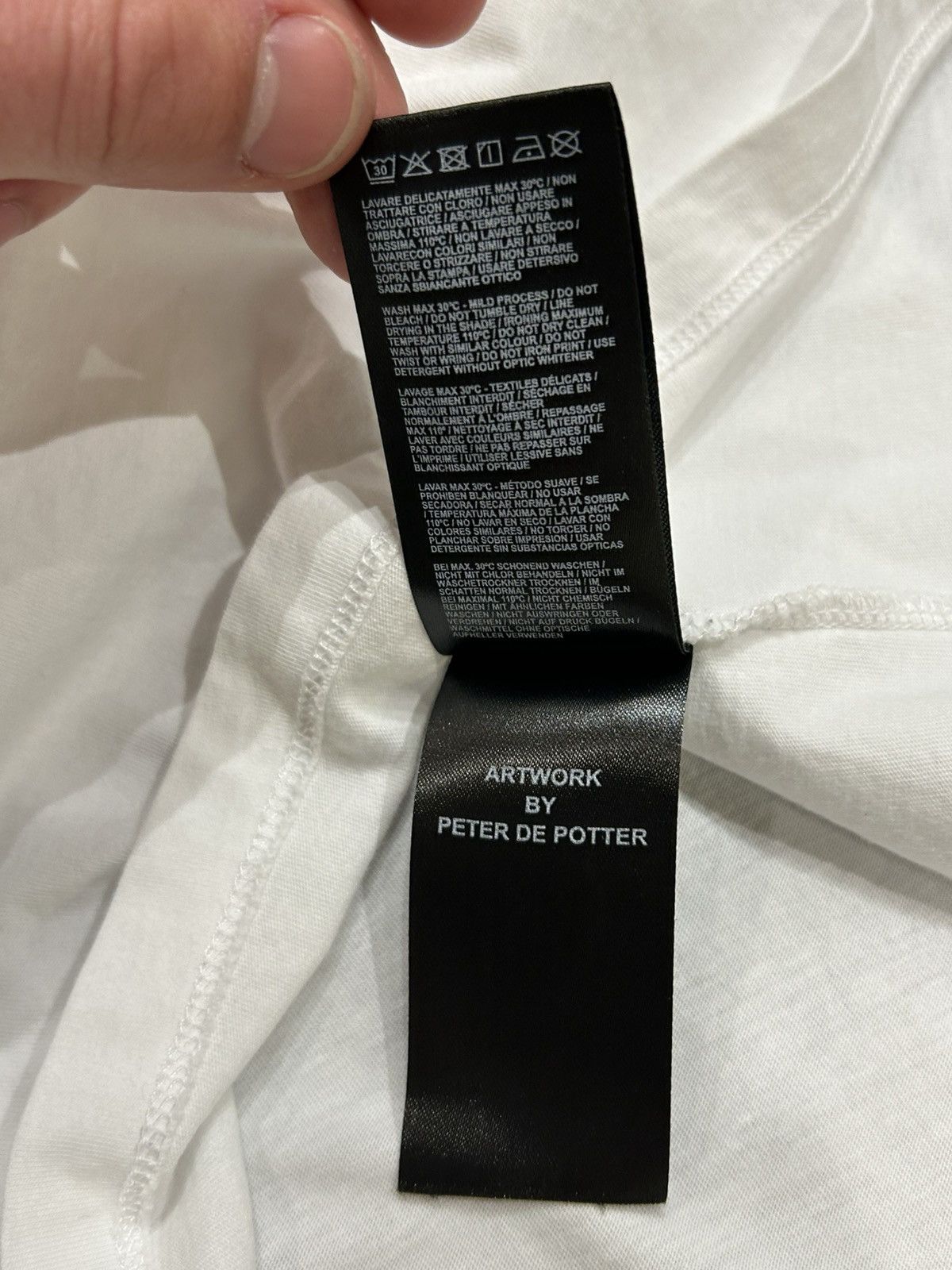 Raf Simons Raf Simons Archive Redux Kollaps Sleeveless Tee Size US XL / EU 56 / 4 - 5 Thumbnail