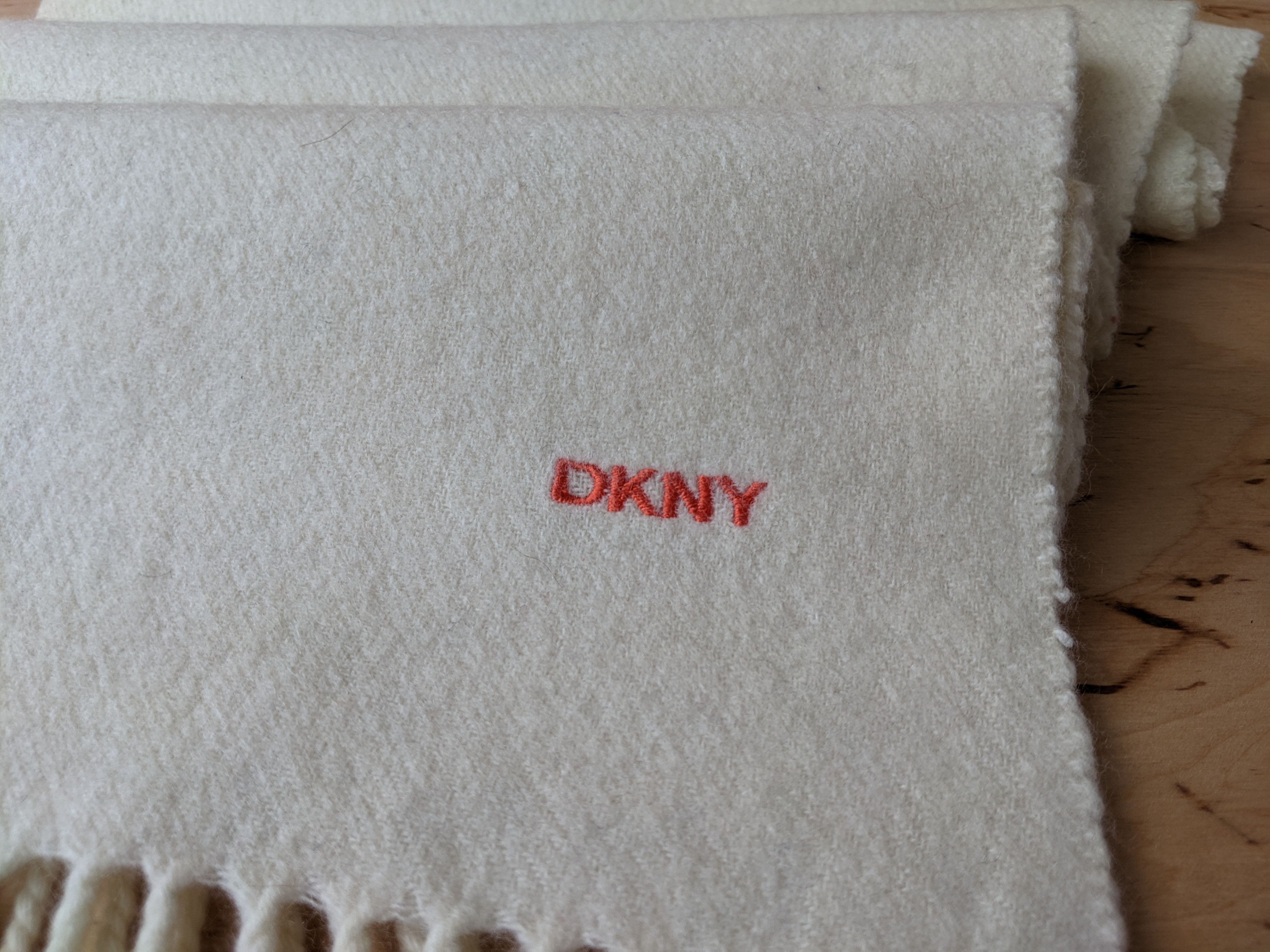 DKNY DKNY Wool Scarf Vintage Stussy Polo Ralph Lauren Dior Size ONE SIZE - 2 Thumbnail