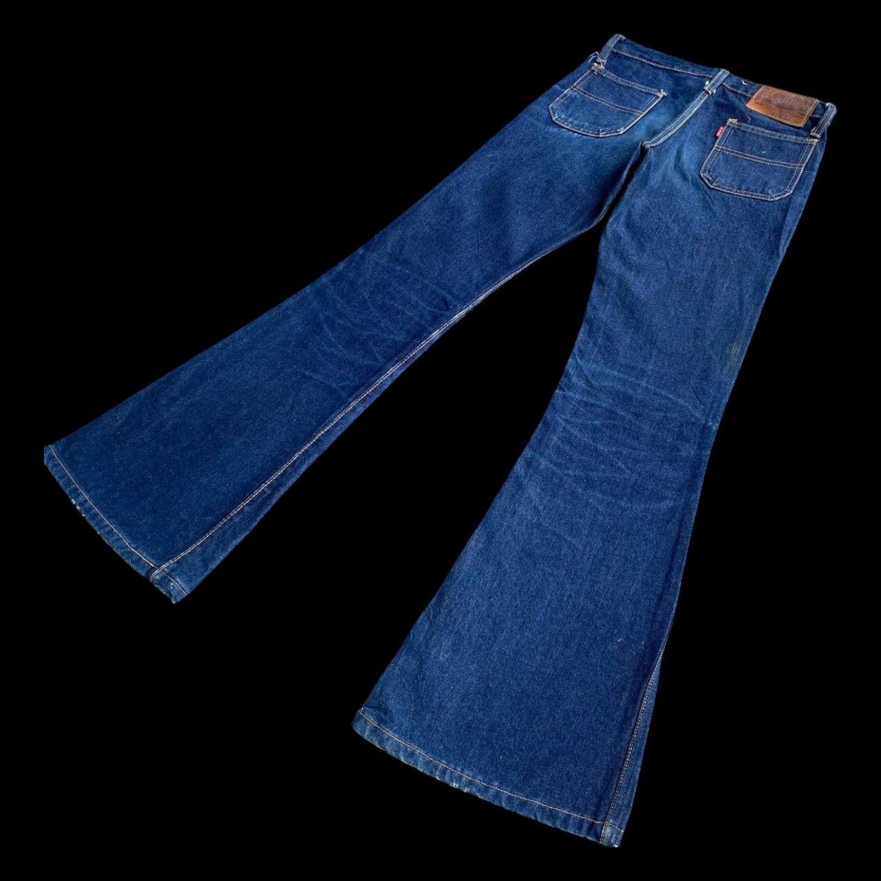 Big John VINTAGE 80-90s BIG JOHN FLARED BOTTOMBELL BUSH PANT TALON ZP Size US 28 / EU 44 - 7 Thumbnail