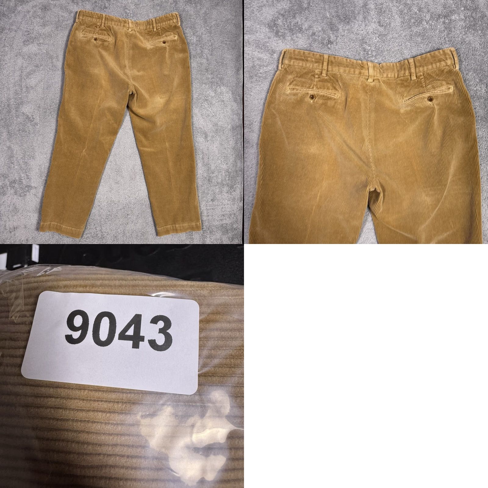 Polo Ralph Lauren VINTAGE Polo Ralph Lauren Preston Pant Pants Brown Mens 36x28 Corduroy Chino Trouser 90s Casual Workwear Size US M / EU 48-50 / 2 - 9 Thumbnail