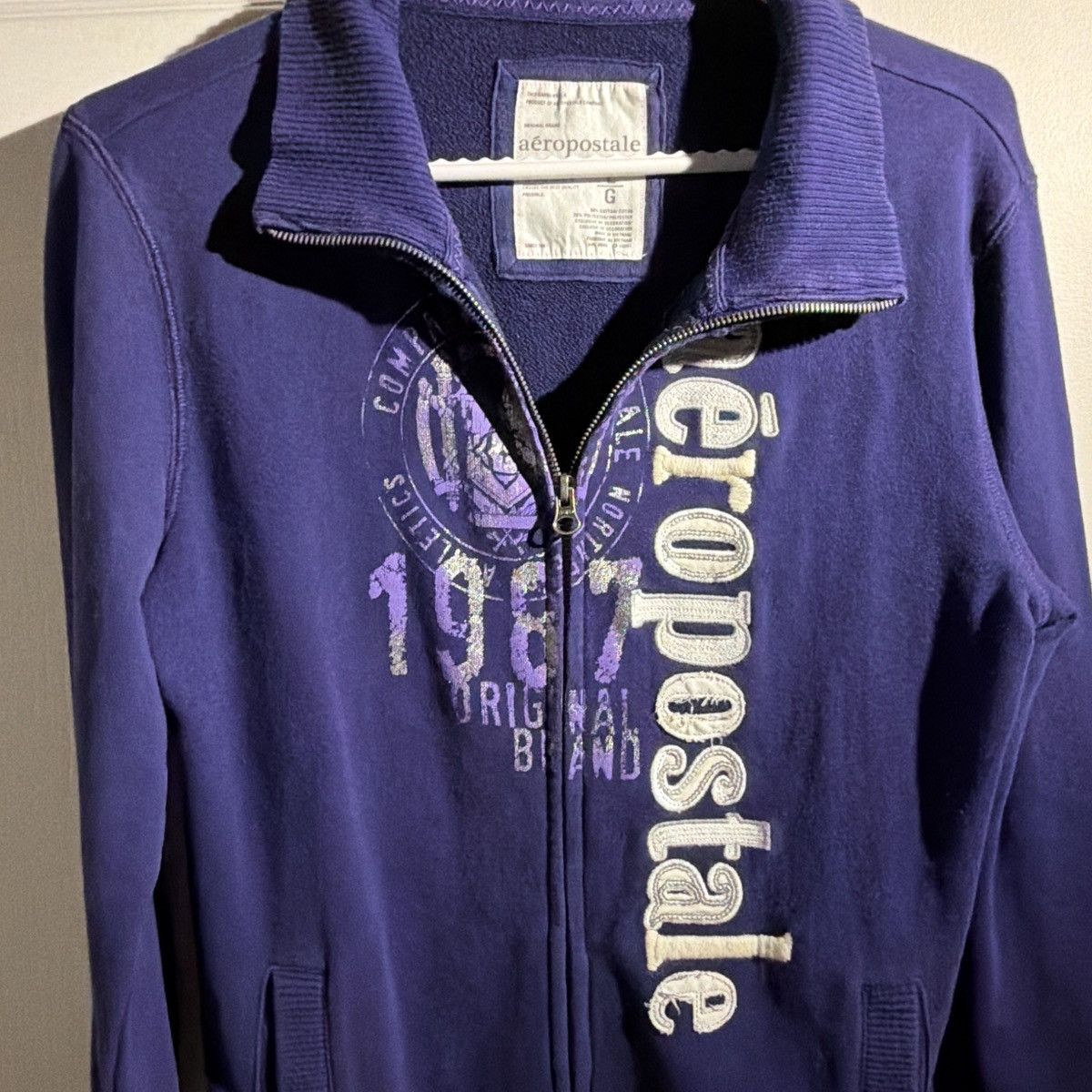 Aeropostale Aeropostale Zip-Up Sweater Size US L / EU 52-54 / 3 - 2 Thumbnail