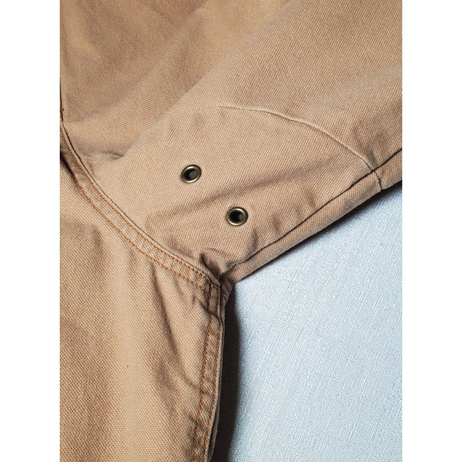 Vintage VINTAGE L.L.Bean Original Field Coat Saddle Canvas Cotton Flannel Lined Corduroy Collar Men 2XL Jacket Size US XXL / EU 58 / 5 - 7 Thumbnail