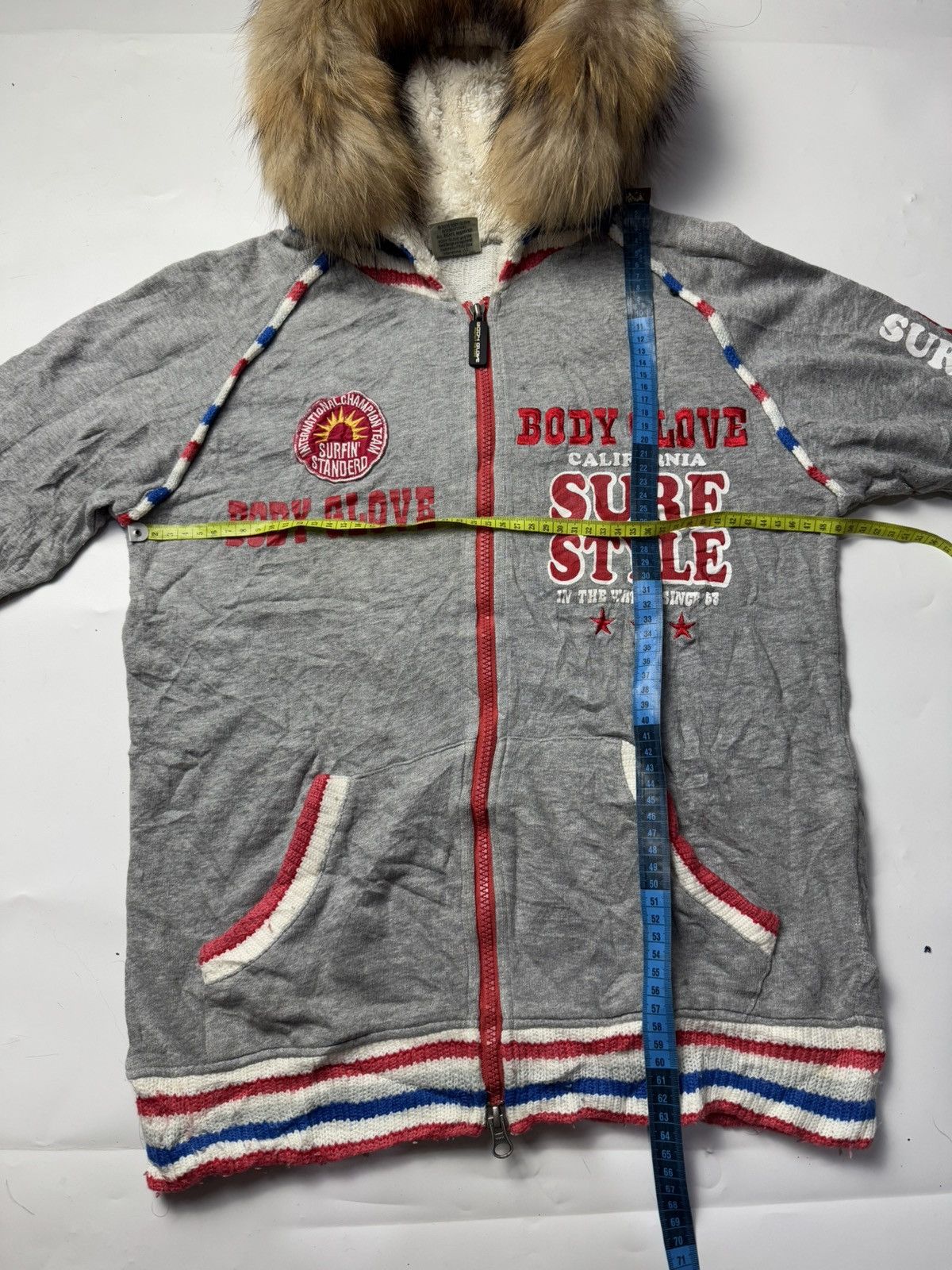 Japanese Brand Fur Hoodie Poem Body Glove Size US M / EU 48-50 / 2 - 6 Thumbnail
