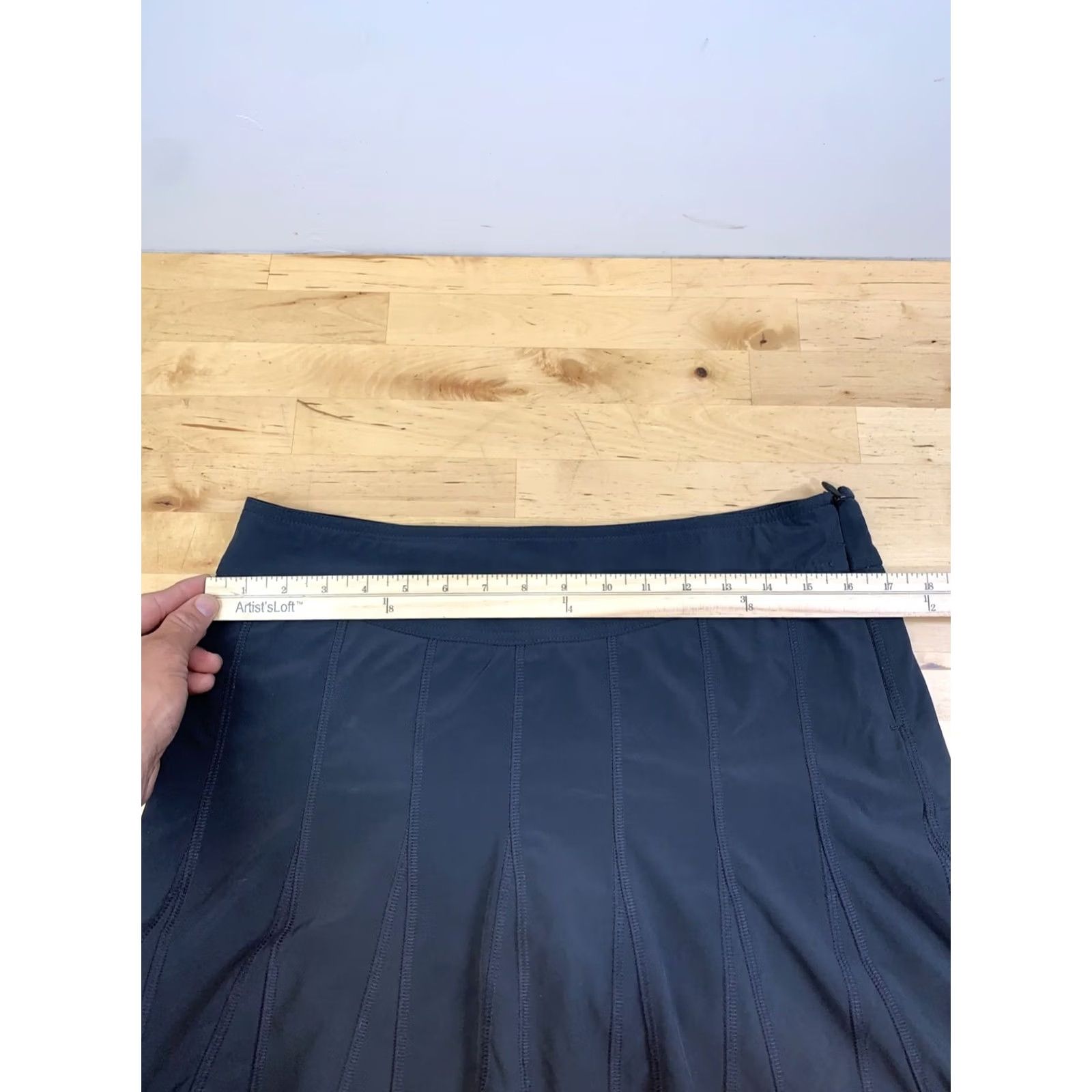Athleta Athleta Skort Women 8 Gray Activewear Stretch Drawstring Skort Athletic Size ONE SIZE - 4 Thumbnail
