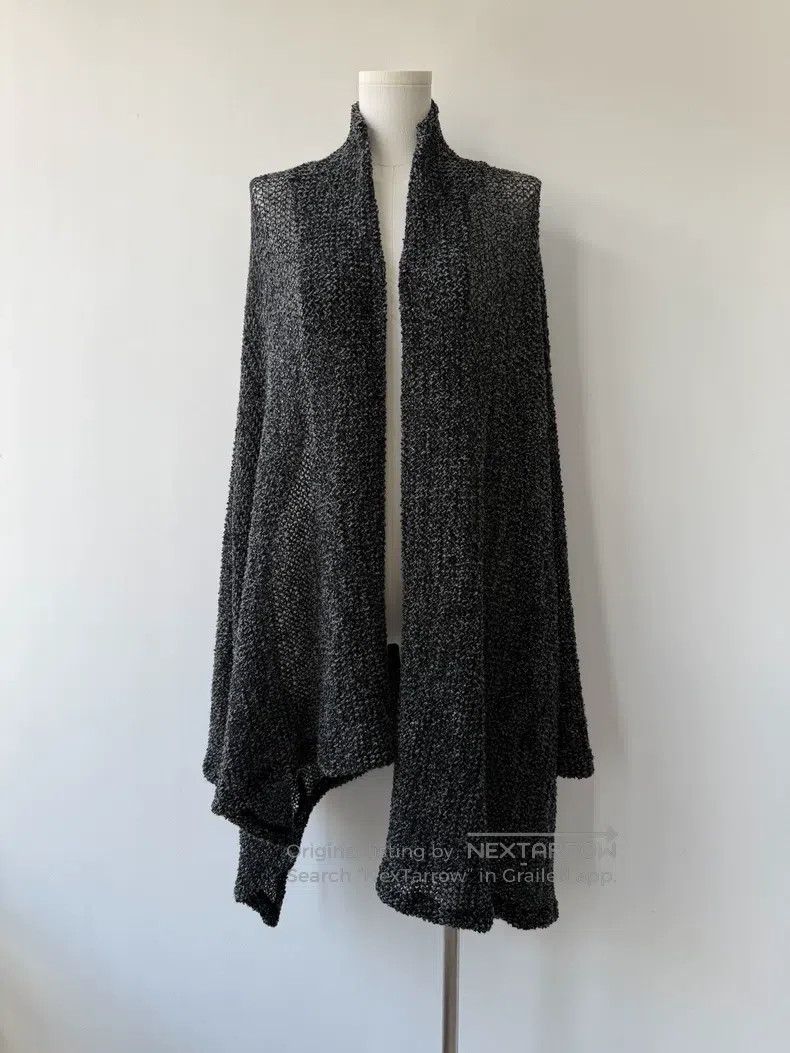 Yohji Yamamoto Yohji Yamamoto 19AW Wool Mesh See-Through Cardigan Blouse Size XS / US 0-2 / IT 36-38 - 1 Thumbnail