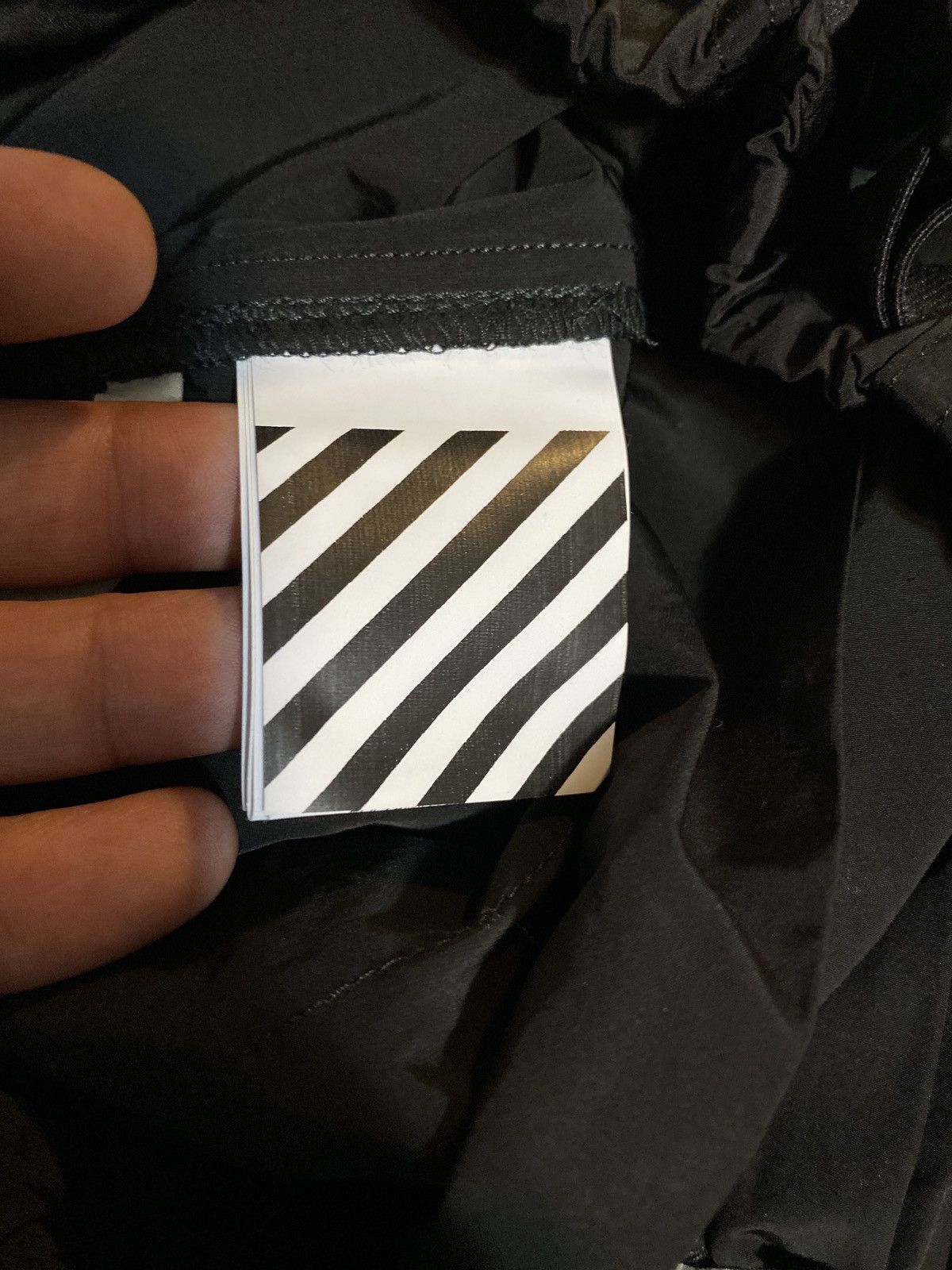 Off-White Off-White Nylon Cargo Pant Black Size US 33 - 7 Thumbnail