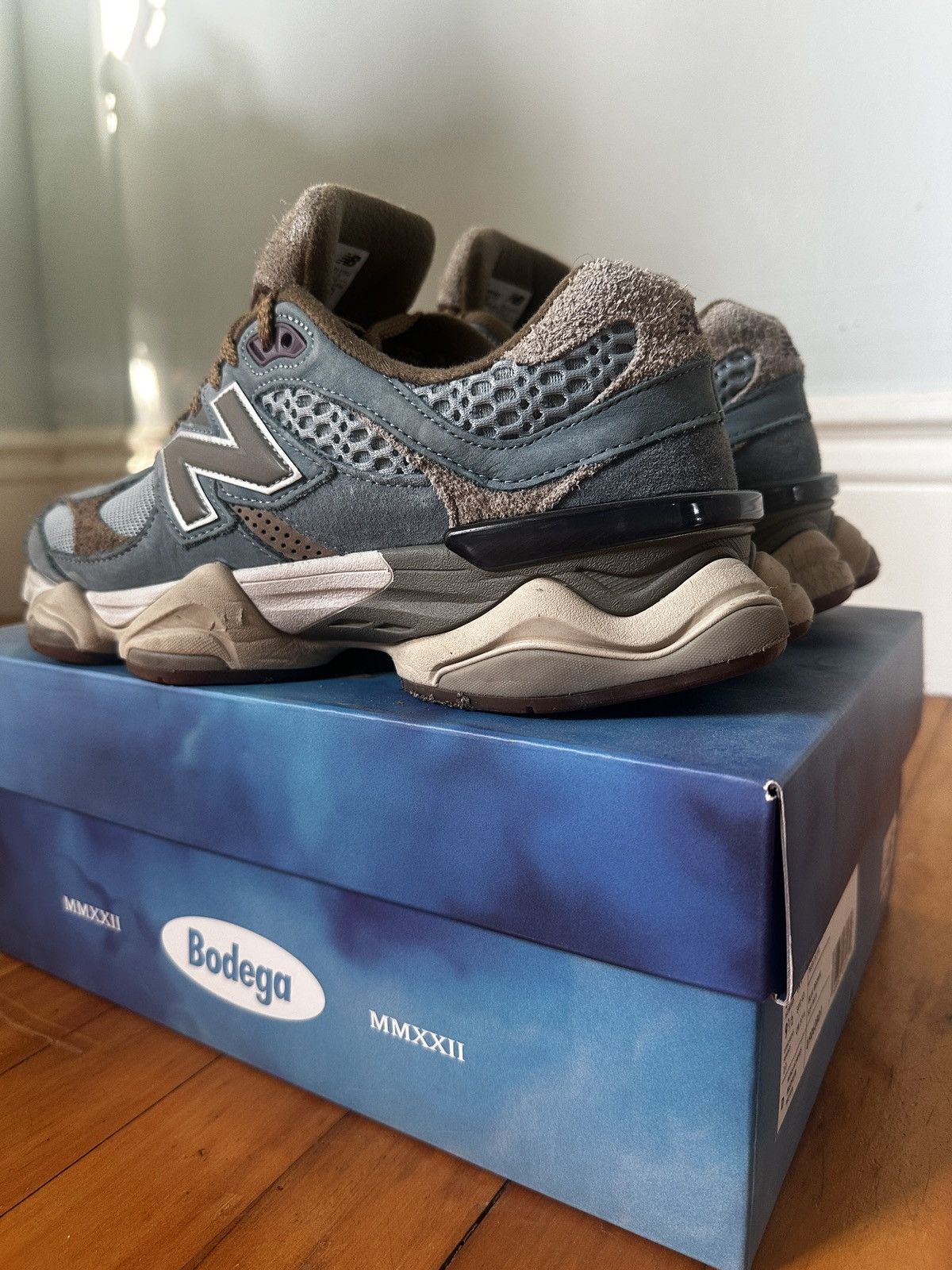 Bodega × New Balance Bodega x New Balance 9060 "AGE OF DISCOVERY" Size US 9.5 / EU 42-43 - 4 Thumbnail