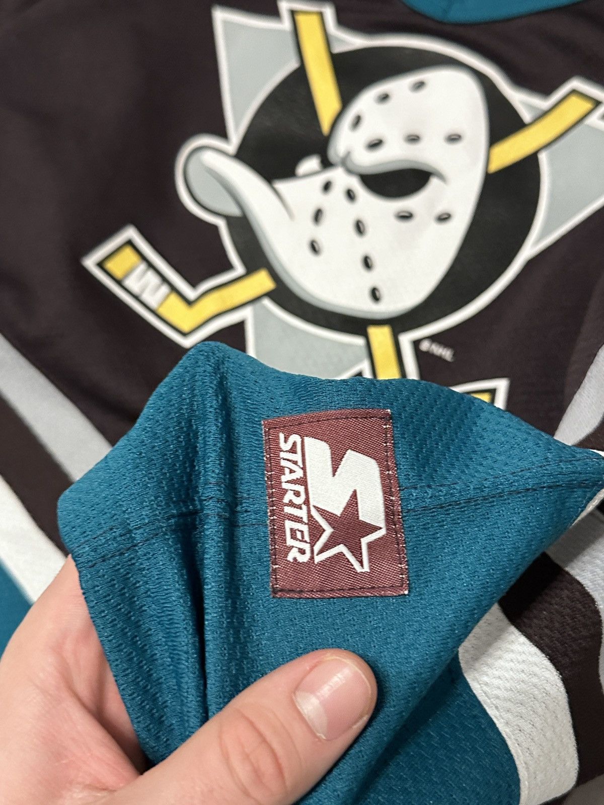 Starter Vintage Starter Anaheim Mighty Ducks Hockey Jersey Size US S / EU 44-46 / 1 - 4 Thumbnail