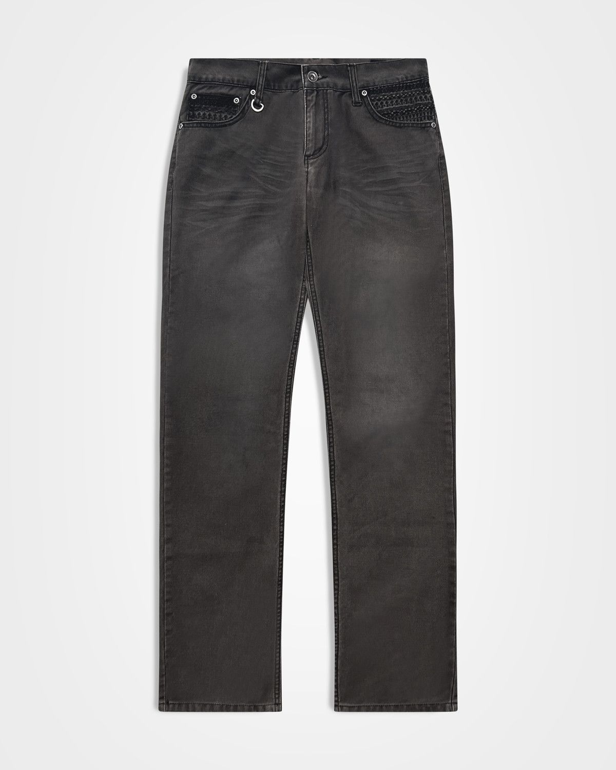 semanticdesign Semantic Design, Chemical Lace Mud-Wash Jeans Size US 32 / EU 48 - 1 Thumbnail