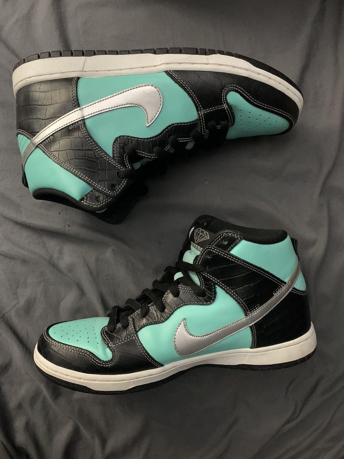 Nike Tiffany and co x Nike Tiffany dunk highs Size US 11 / EU 44 - 1 Thumbnail