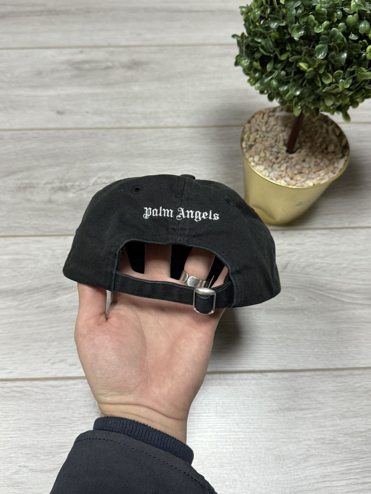 Palm Angels Palm Angels metal logo cap hat Size ONE SIZE - 2 Thumbnail