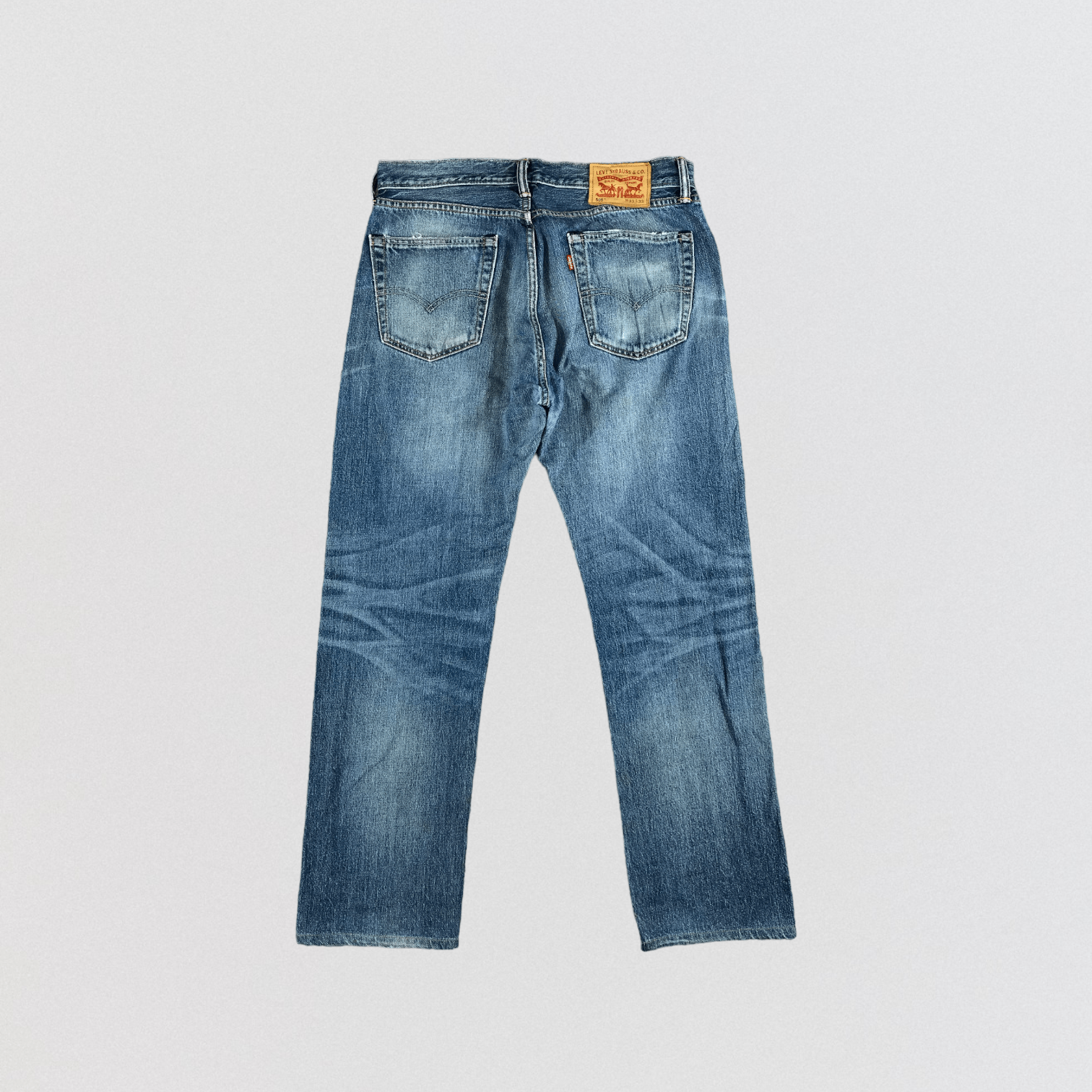 Levi's × Vintage Vintage Blue Wash Levis 505 Jeans-JM2210 Size US 35 - 2 Thumbnail