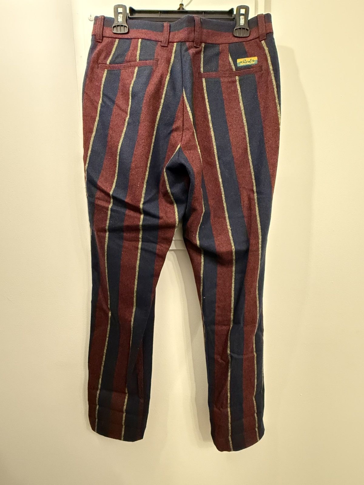Aime Leon Dore Tapered Striped Woven Trousers Size US 32 / EU 48 - 2 Thumbnail