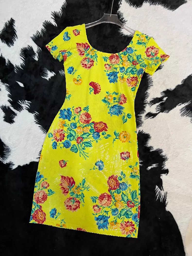 Kenzo KENZO Bright petals with a waist vase and a dress Size XS / US 0-2 / IT 36-38 - 6 Thumbnail