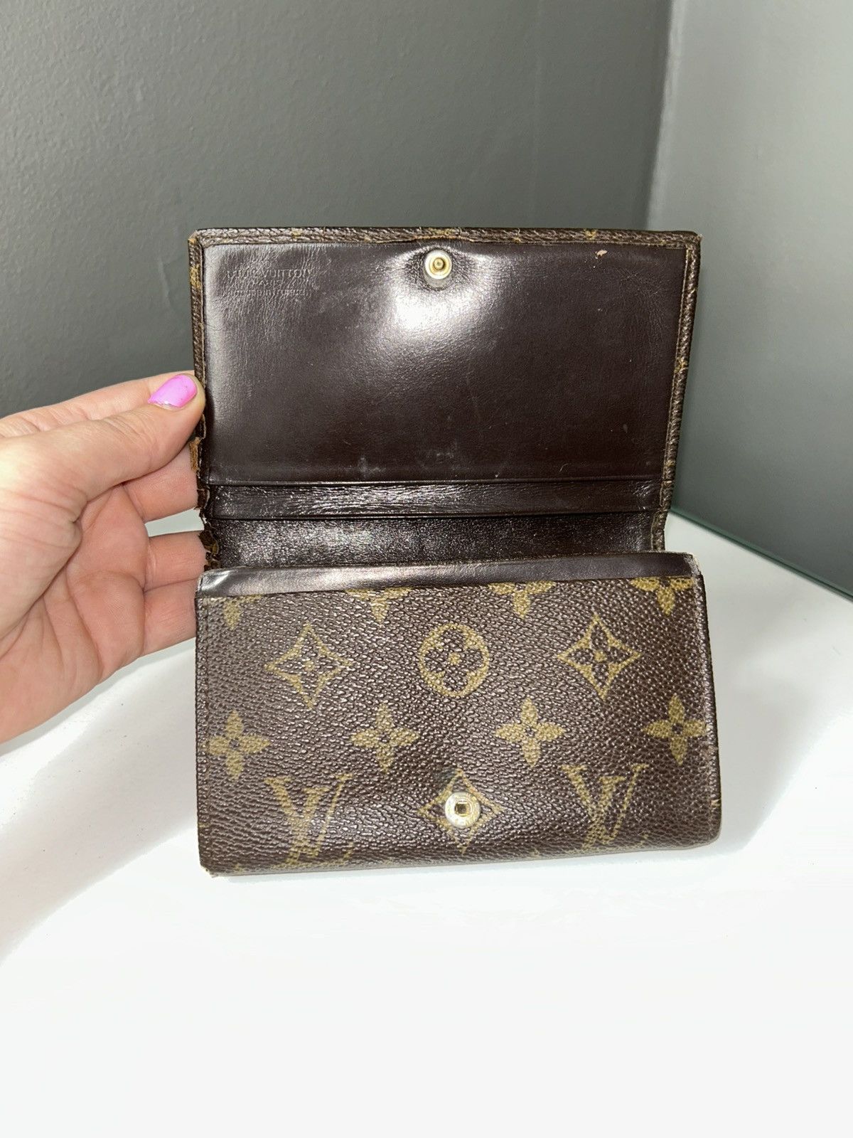 Louis Vuitton Louis Vuitton Monogram Tresor Wallet 834 Size ONE SIZE - 2 Thumbnail