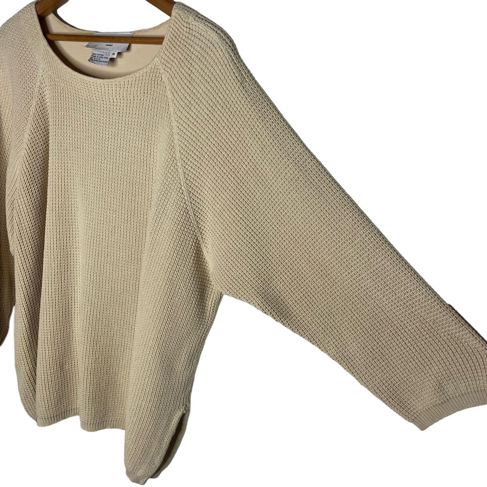 Other Vintage Vittadini Sport Cotton Knit Sweater Size M / US 6-8 / IT 42-44 - 2 Thumbnail