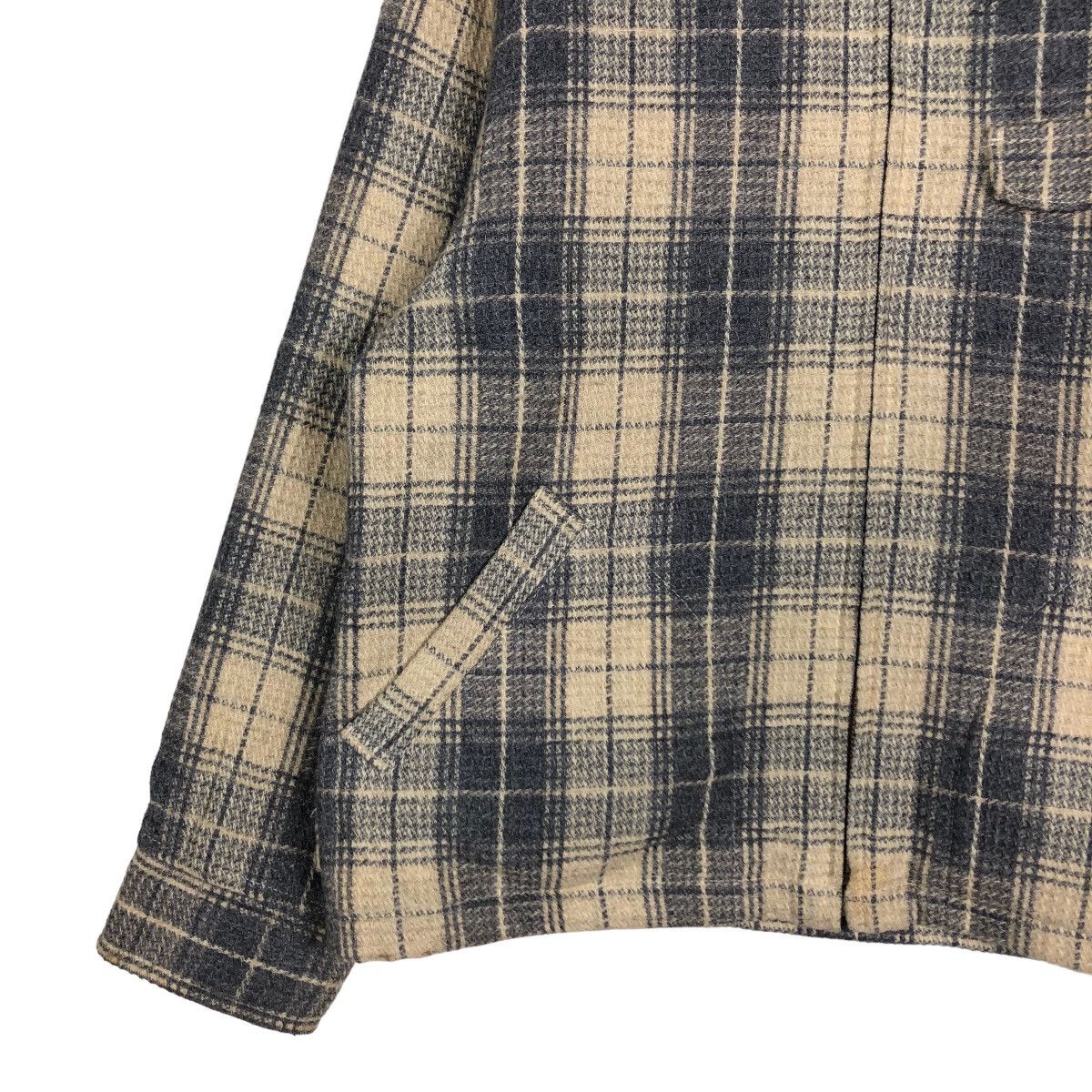 Hysteric Glamour 🔥Vintage Work Jacket Lipstar Japan Made Tartan Design Size US M / EU 48-50 / 2 - 4 Thumbnail
