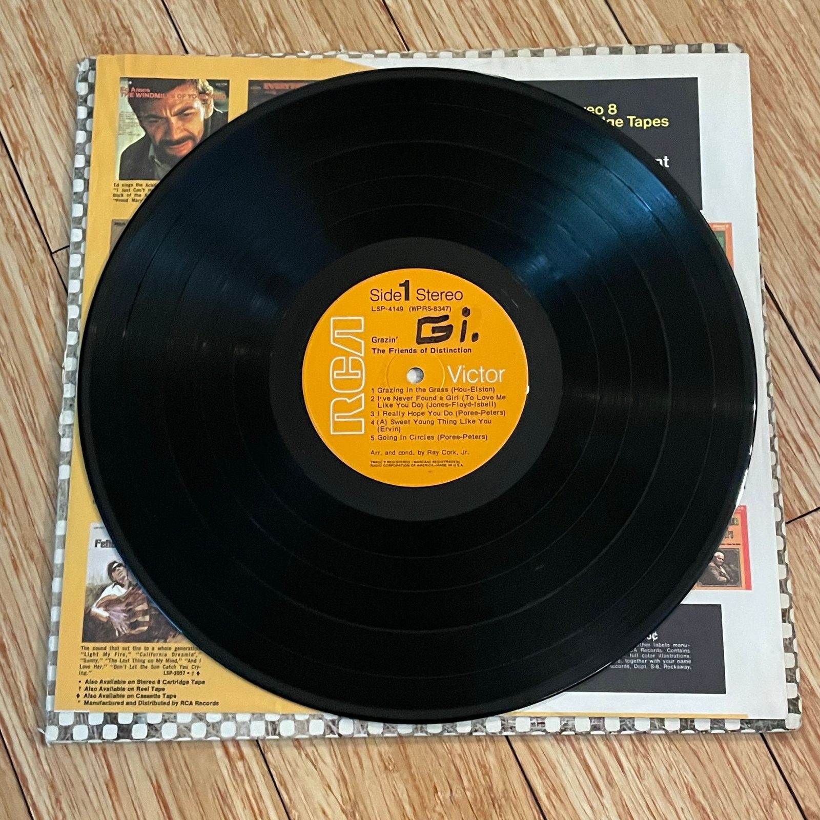 Other The Friends Of Distinction - Grazin LP vintage vinyl record Size ONE SIZE - 3 Thumbnail