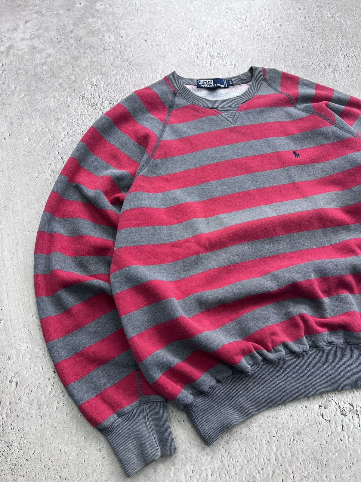 Polo Ralph Lauren × Vintage Vintage Polo Ralph Lauren Crewneck Sweatshirt Black Size US M / EU 48-50 / 2 - 2 Thumbnail