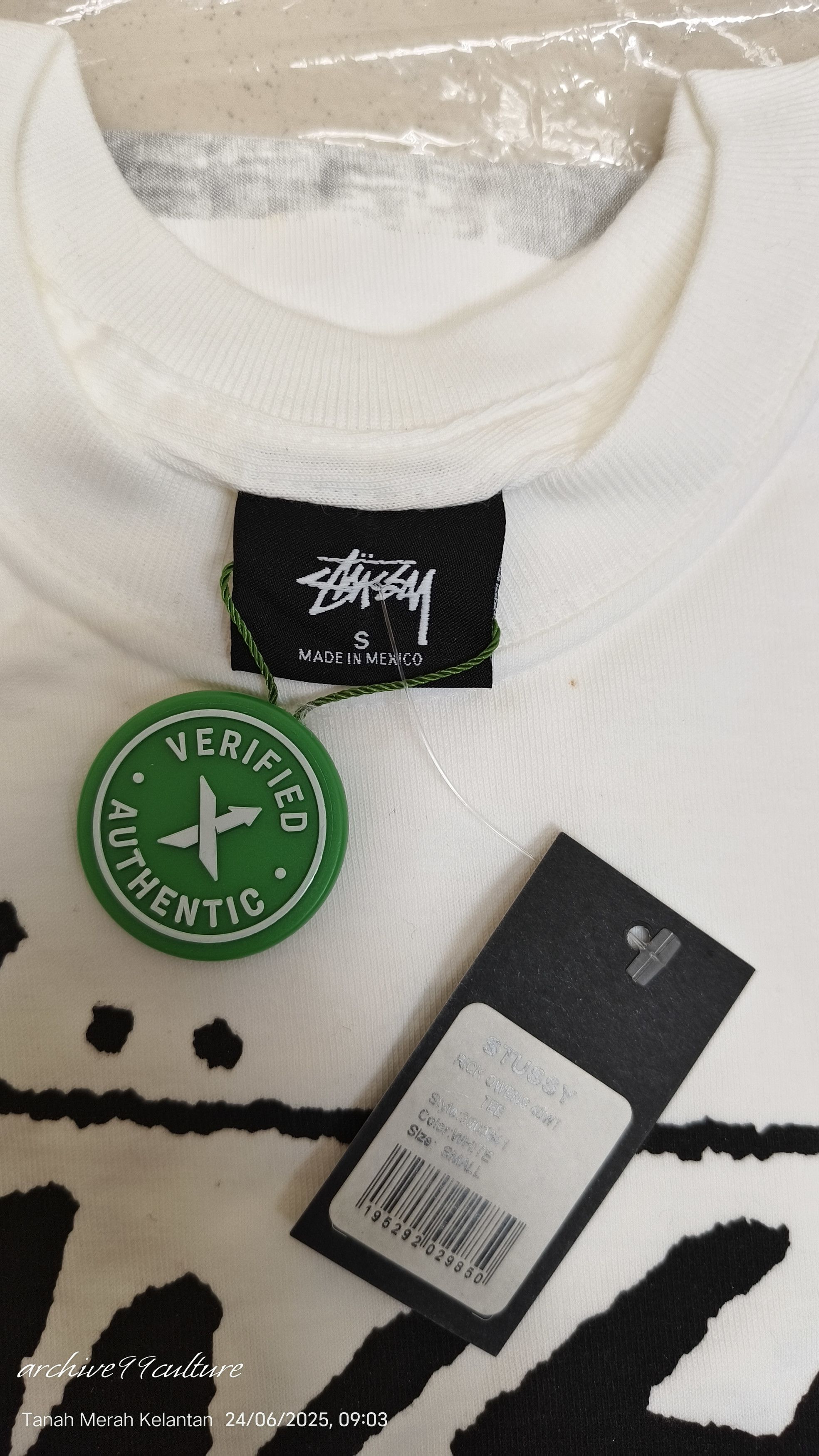 Rick Owens × Stussy Stussy x Rick Owens World Tour 40th Anniversary Size US S / EU 44-46 / 1 - 3 Thumbnail