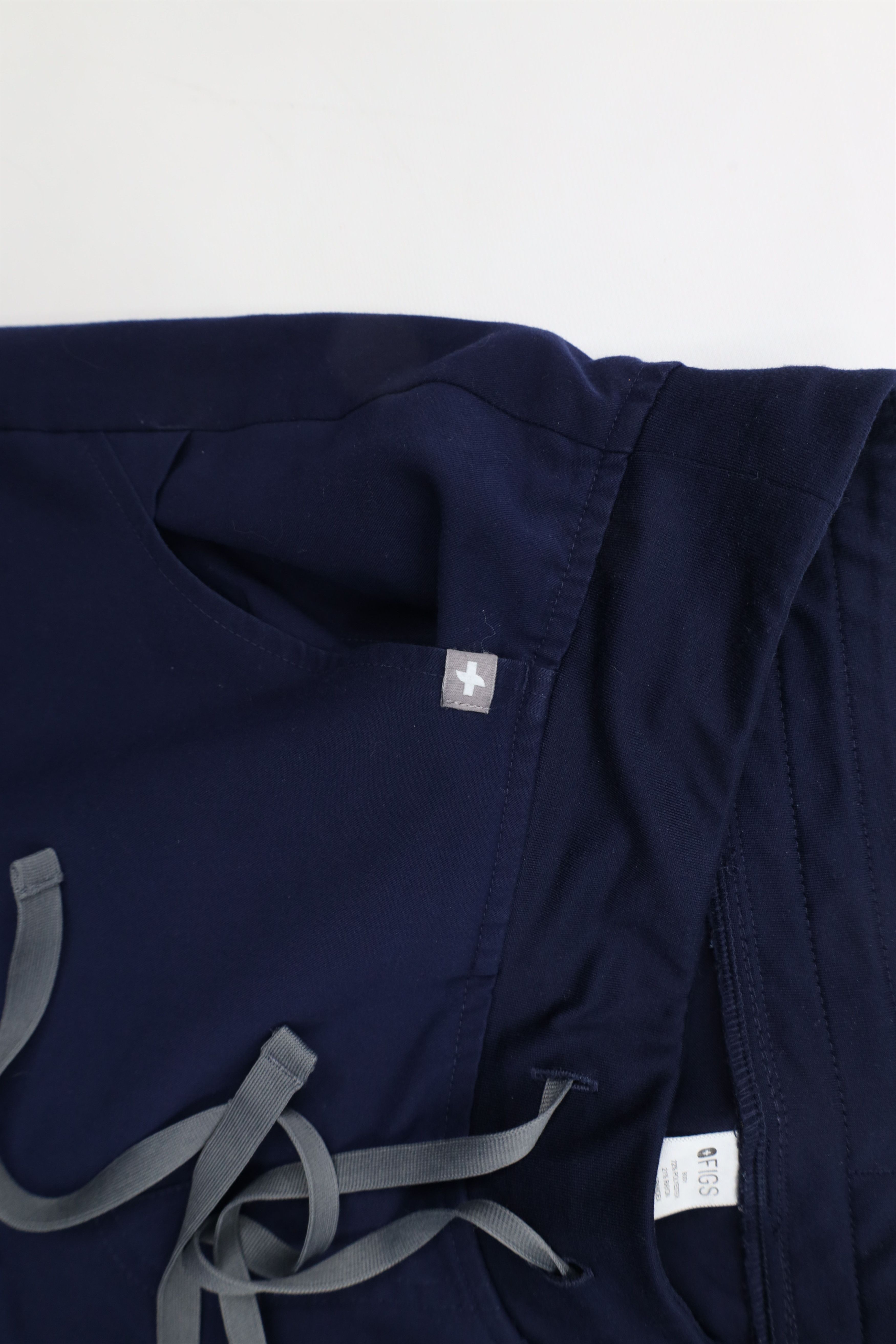 Vintage Figs Technical Collection Jogger Scrub Pants Navy Blue Size 29" - 5 Thumbnail