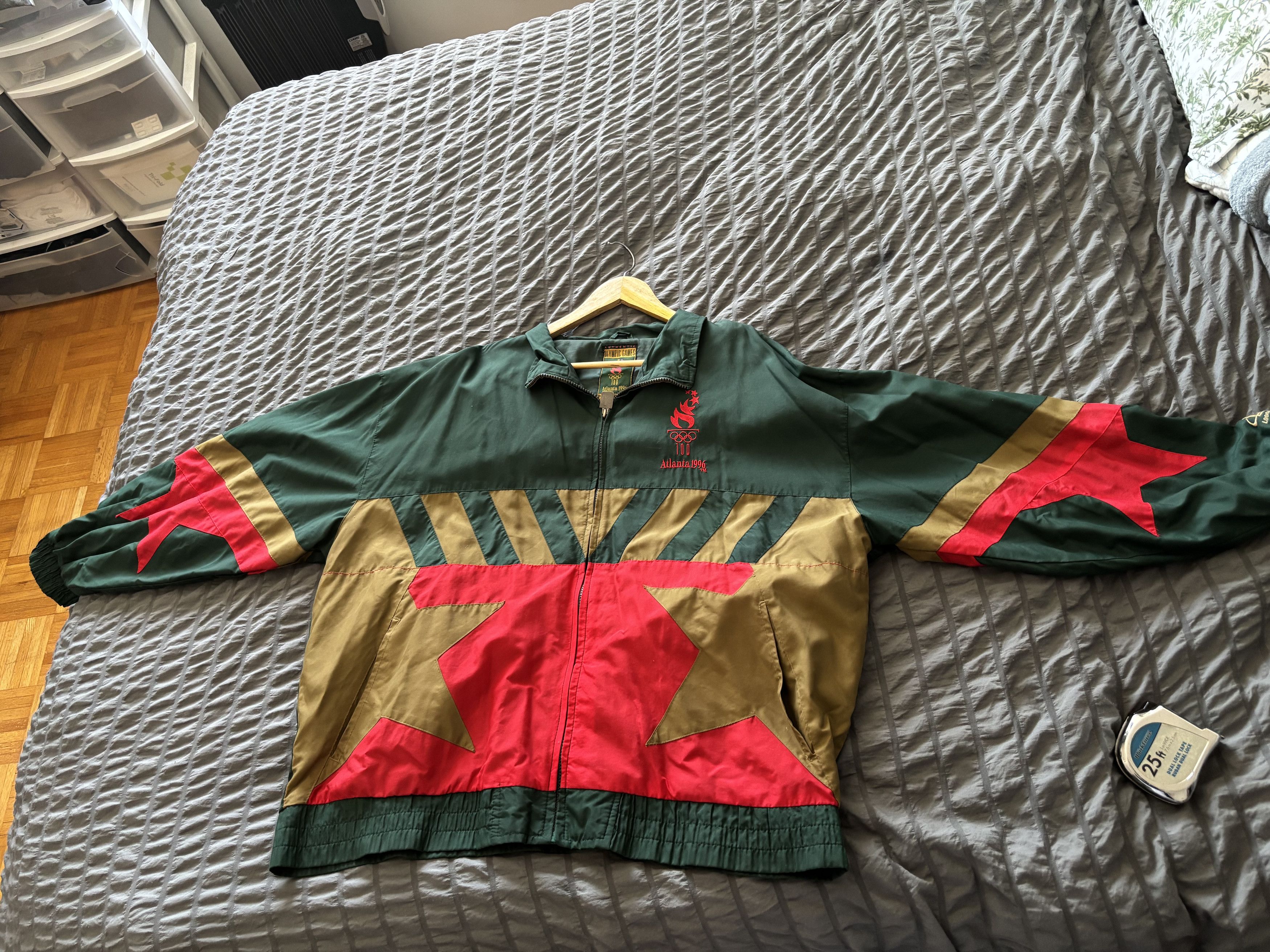 Logo Athletic × Vintage Atlanta 1996 Official Team USA Olympic Windbreaker Jacket Size US XL / EU 56 / 4 - 8 Thumbnail
