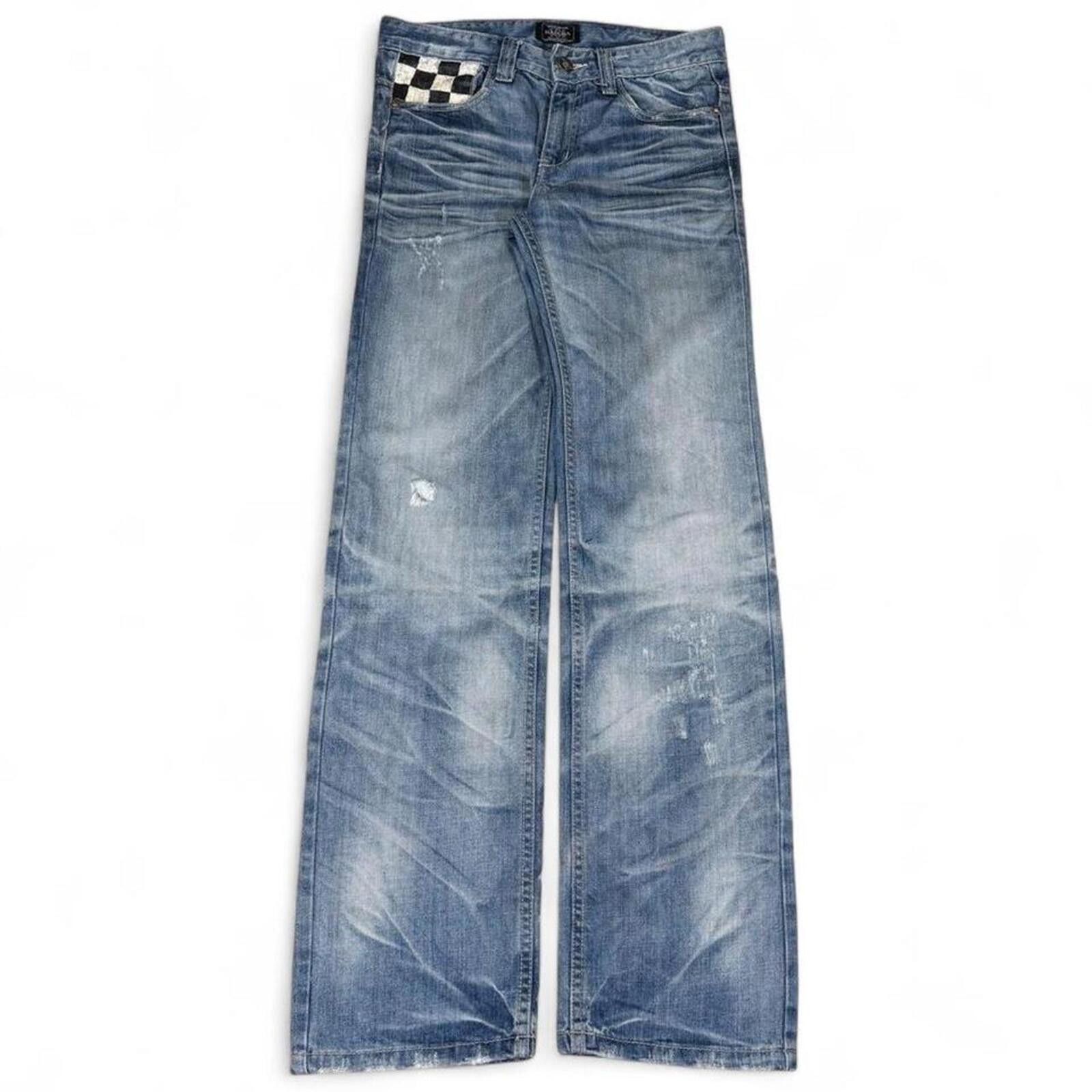 Other HAN JIA Straight fit unique denim jeans Size 30" / US 8 / IT 44 - 1 Thumbnail