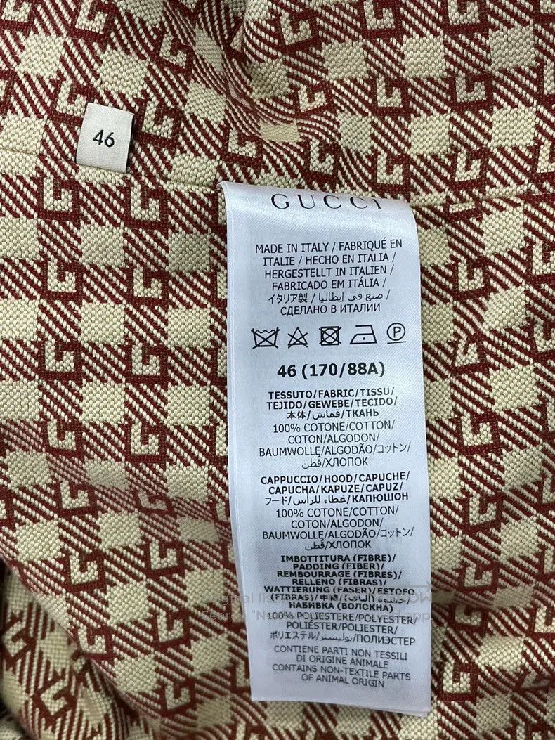 Gucci Gucci Old flower stitching hooded jacket Size US S / EU 44-46 / 1 - 4 Thumbnail
