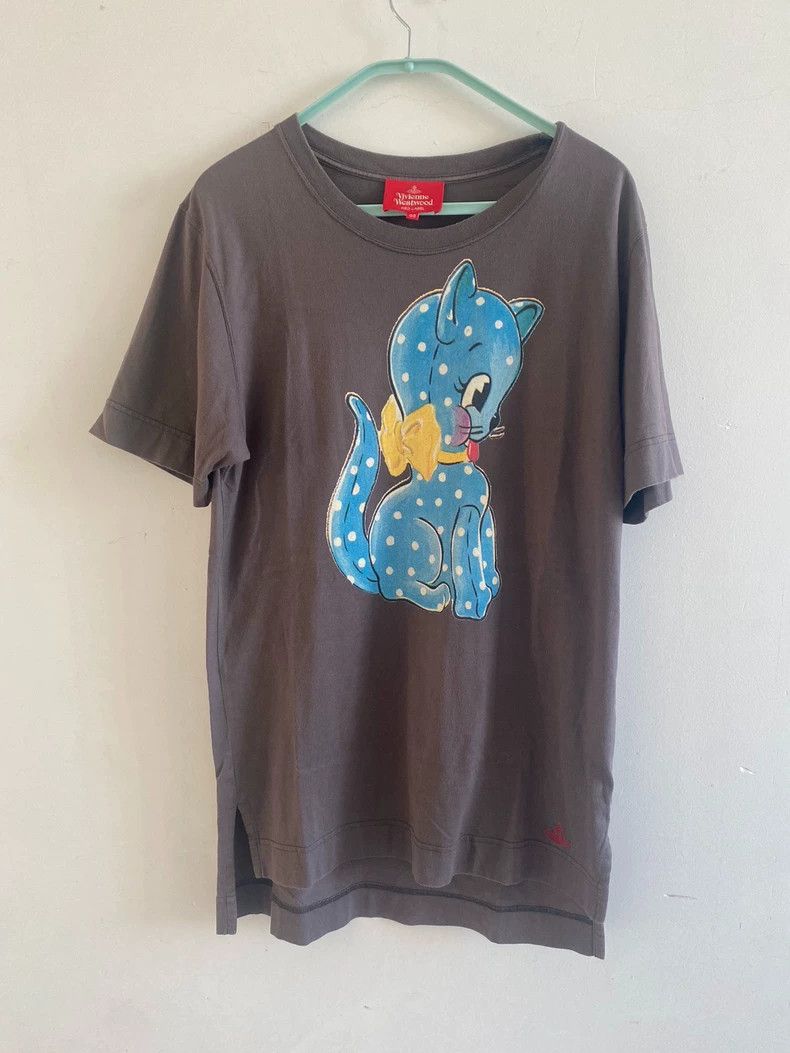 Vivienne Westwood Vivienne Westwood size03 Cat short-sleeved T-shirt Size M / US 6-8 / IT 42-44 - 1 Thumbnail