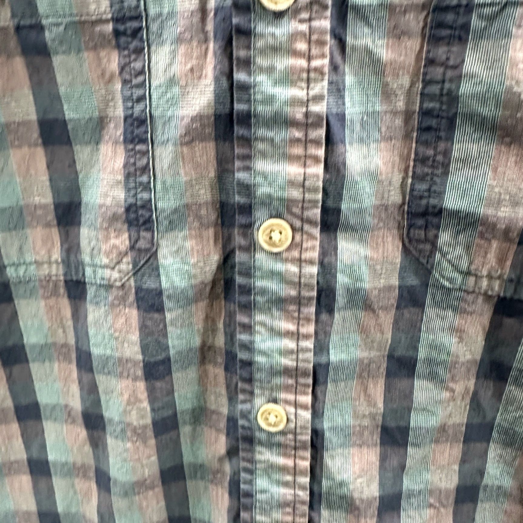 Mountain Hardwear Mountain Hardwear Mens Shirt Medium Blue Plaid Button Front Gorpcore Hiking Size US M / EU 48-50 / 2 - 7 Thumbnail