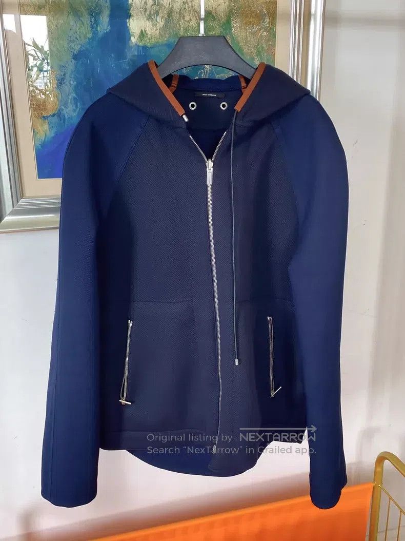 Hermes Hermes Jacket for men blue Size US L / EU 52-54 / 3 - 1 Thumbnail