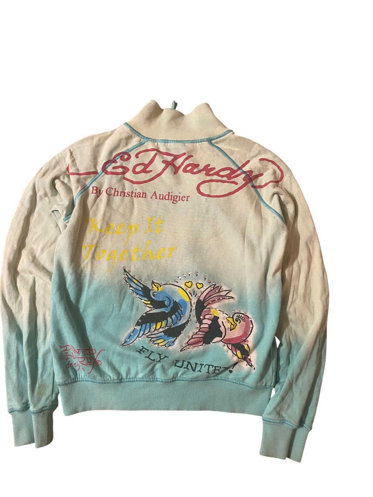 Ed Hardy Y2k Ed Hardy By Christian Audigier Jacket Size S / US 4 / IT 40 - 2 Thumbnail