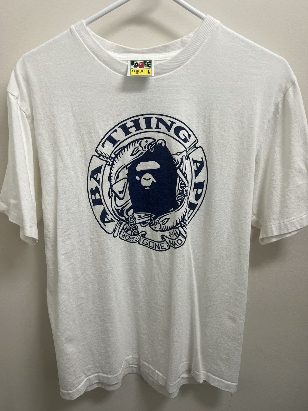 Bape Bape x Busy Works Archive Tee Size US L / EU 52-54 / 3 - 2 Thumbnail
