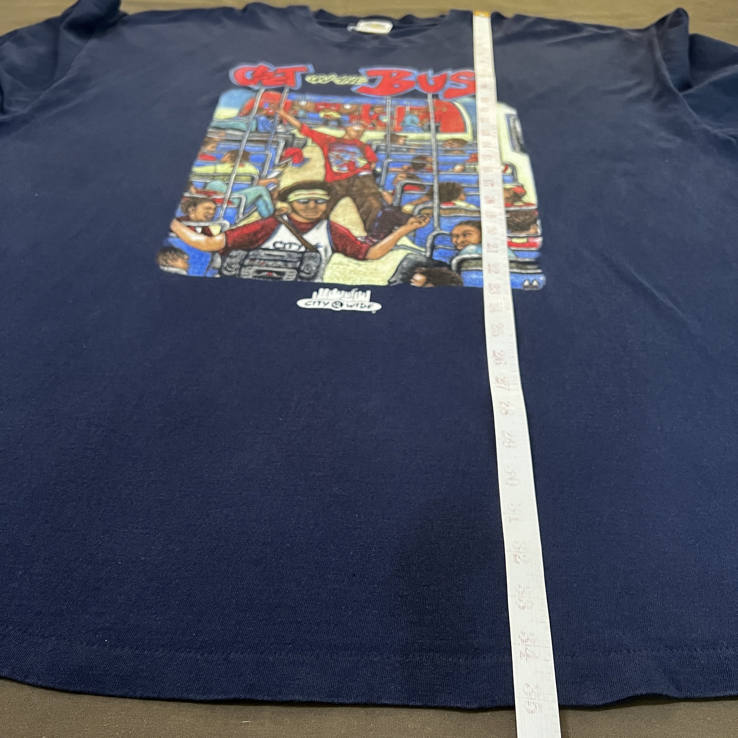 Rap Tees Vintage 90s Get on the Bus movie Spike Lee Tee 2XL Size US XXL / EU 58 / 5 - 12 Thumbnail