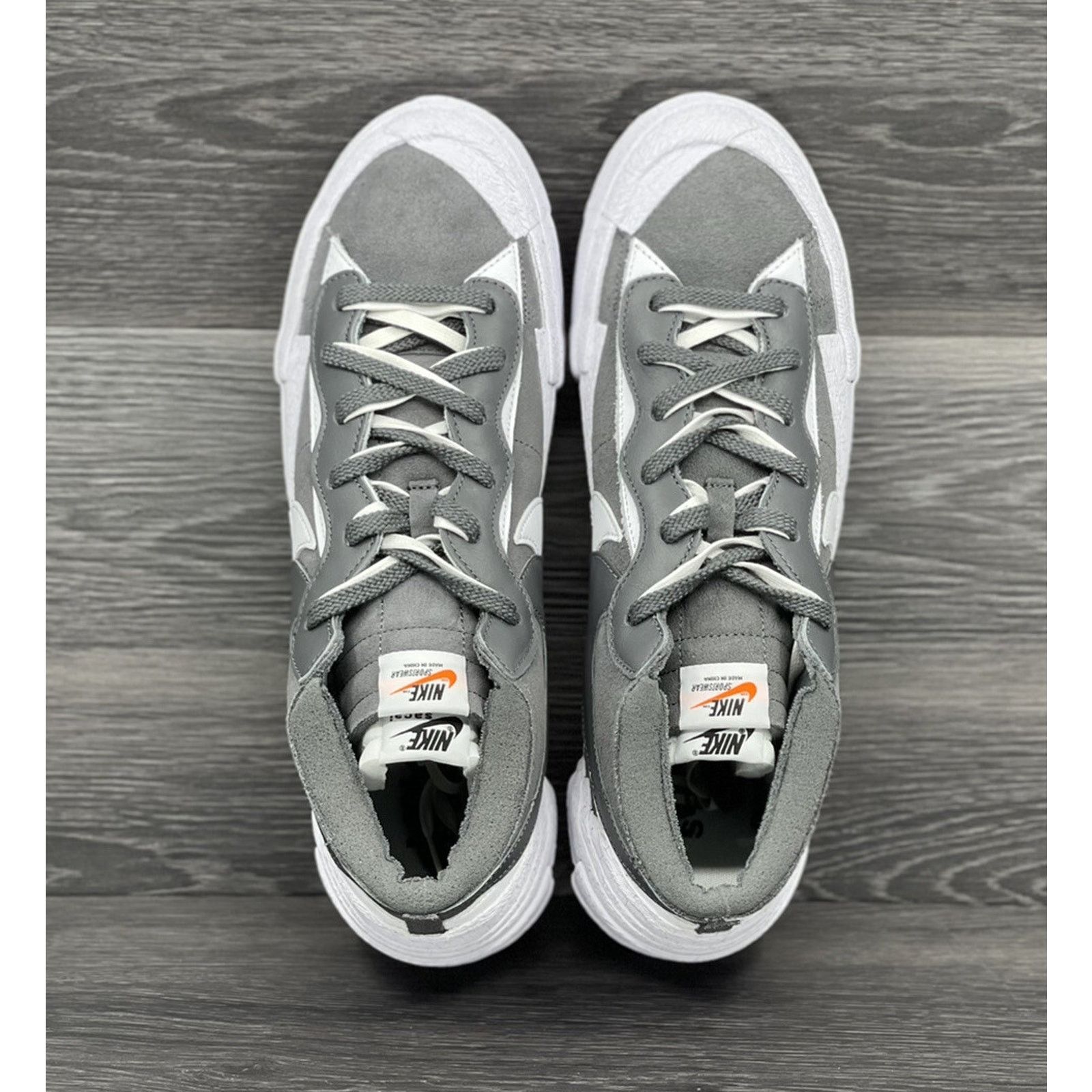 Nike Nike Blazer Low x Sacai | Size 13M [new] DD1877-002 Size US 13 / EU 46 - 6 Thumbnail
