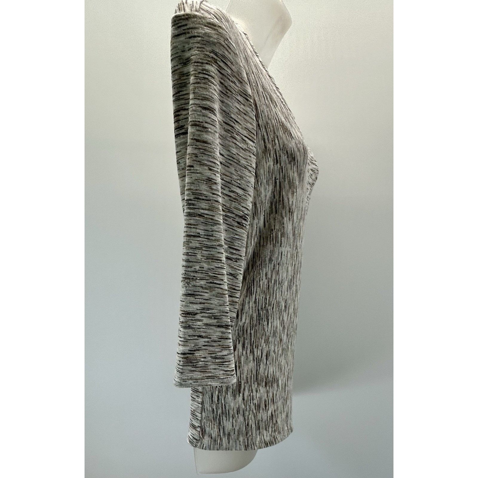 Chicos Chicos Shirt Women's 1 Medium mimi marble spacedye Size M / US 6-8 / IT 42-44 - 2 Thumbnail