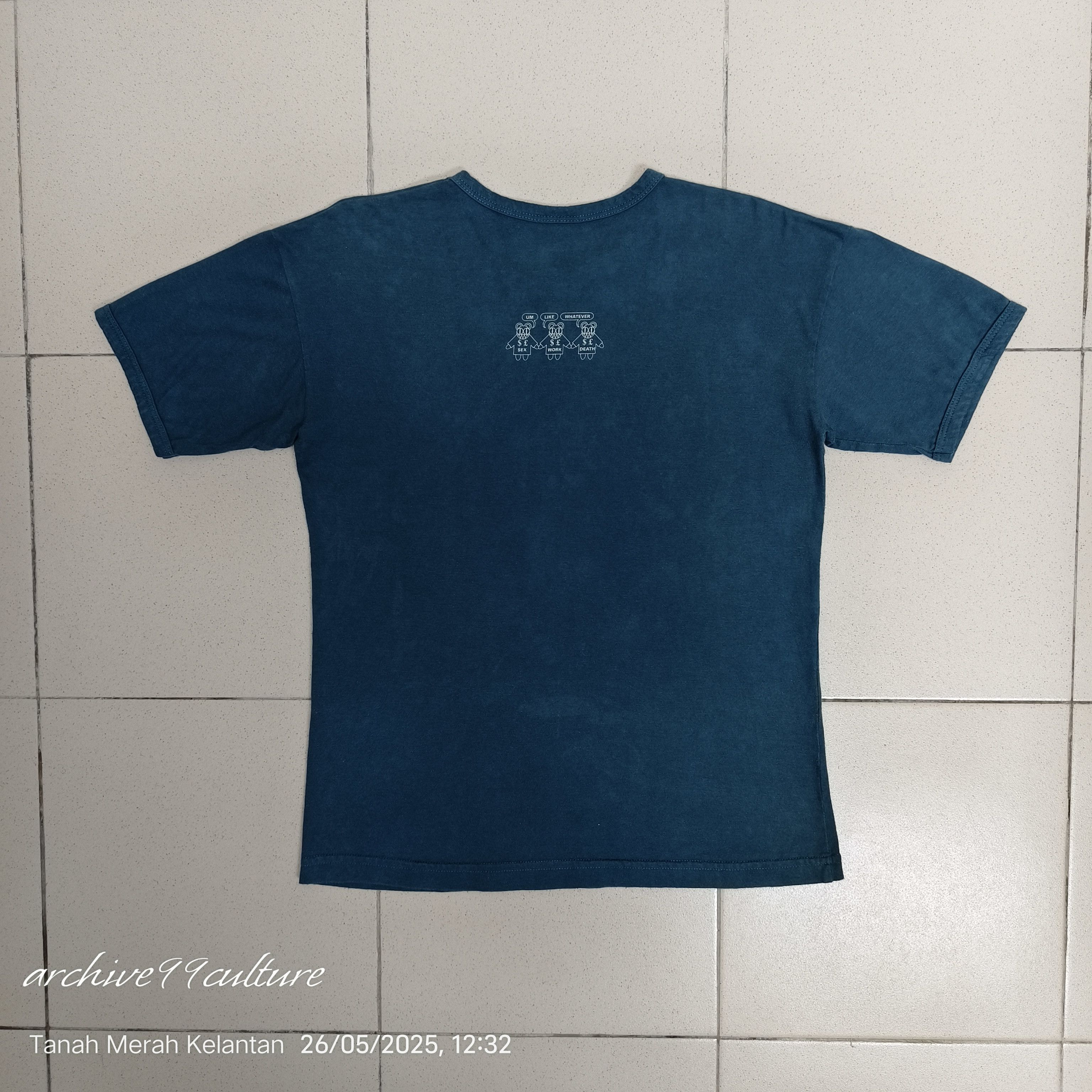 Band Tees × Vintage Vintage Radiohead Waste 99.00.01 Sex Work Death Tee Size US M / EU 48-50 / 2 - 10 Thumbnail