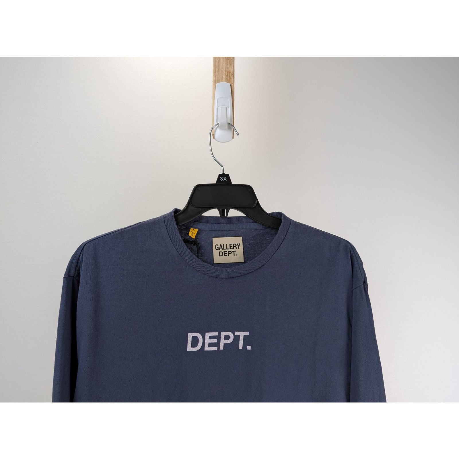 Gallery Dept. o1rshd1 Long Sleeve Shirt Sweatshirt in Navy Blue Size US L / EU 52-54 / 3 - 5 Thumbnail