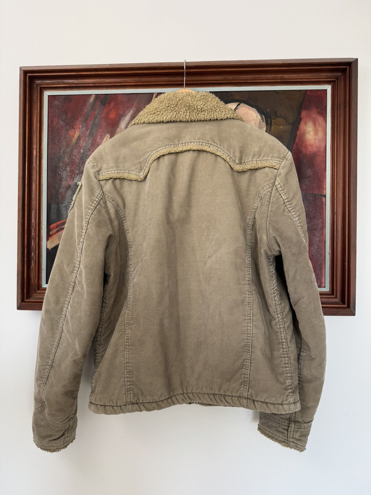 Diesel Diesel Jacket Sherpa Vintage Velvet Corduroy Retro Hype y2K Size US L / EU 52-54 / 3 - 3 Thumbnail